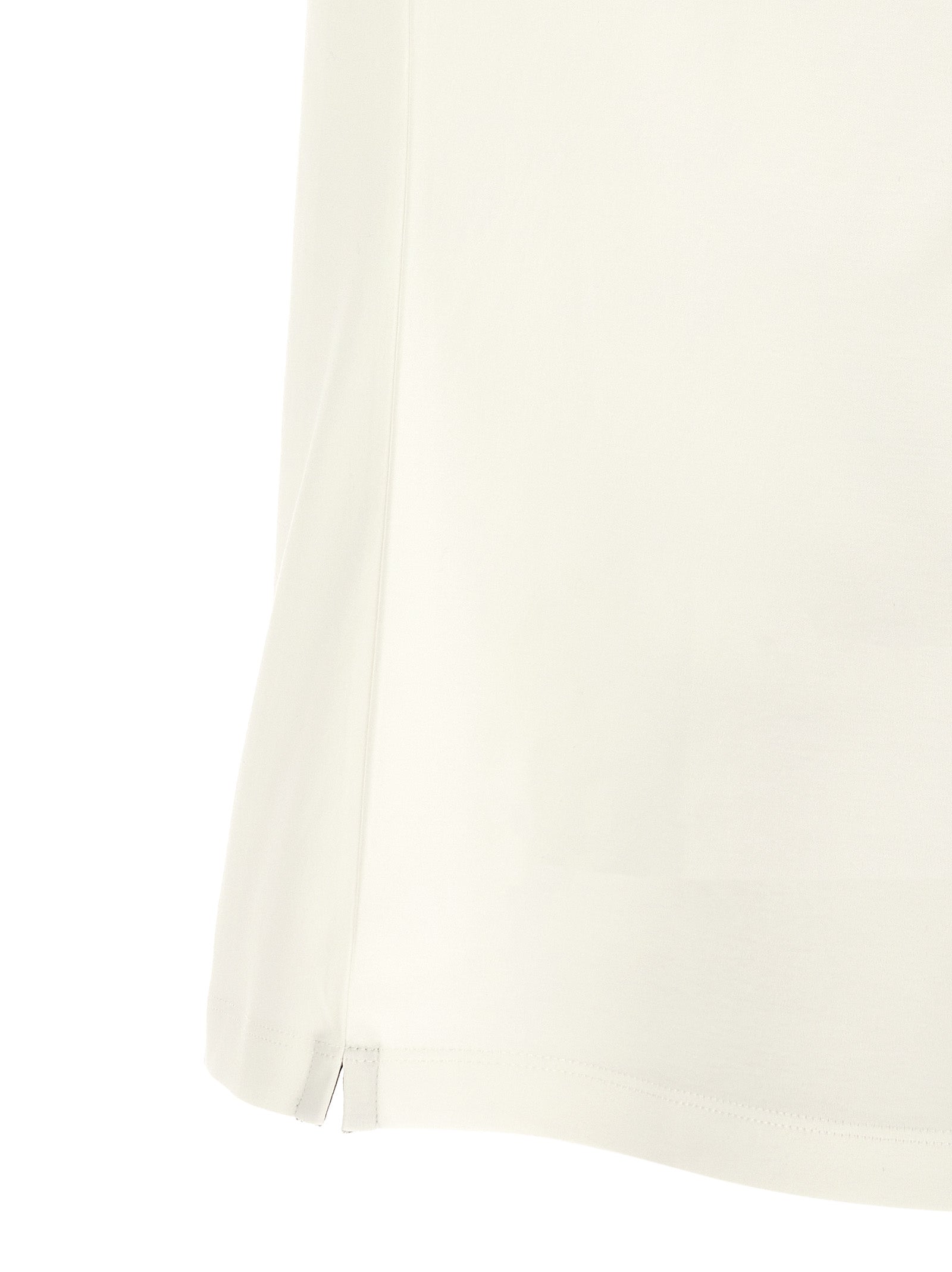 Brunello Cucinelli White Cotton T-Shirt Brunello Cucinelli