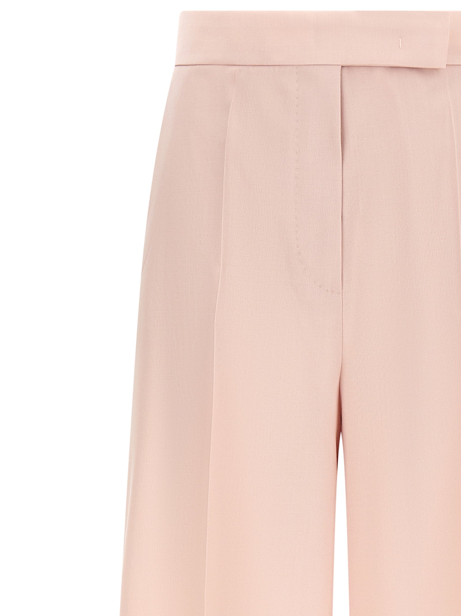 Max Mara Multicolor Virgin Wool Casual Pants Max Mara