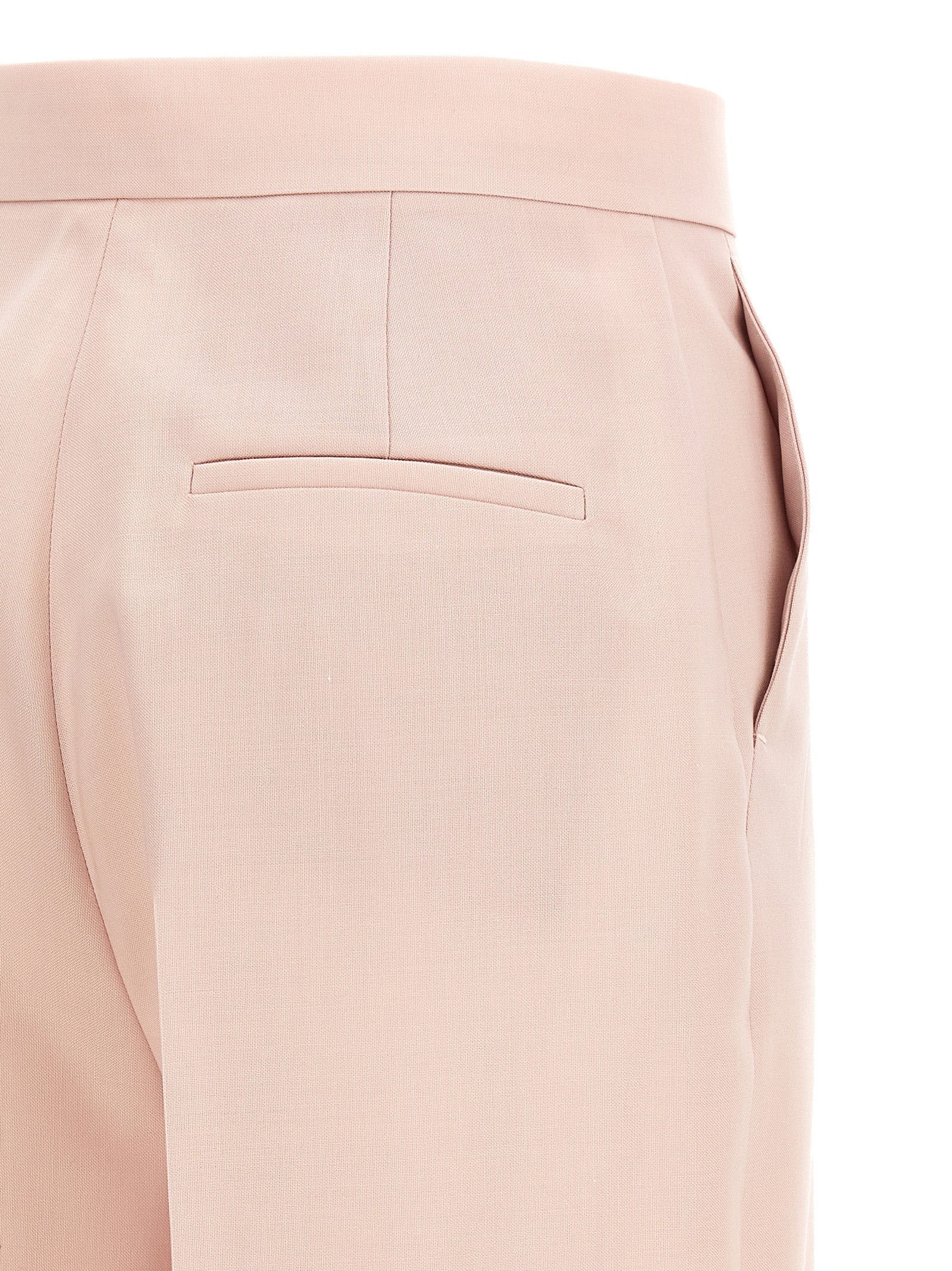 Max Mara Multicolor Virgin Wool Casual Pants Max Mara