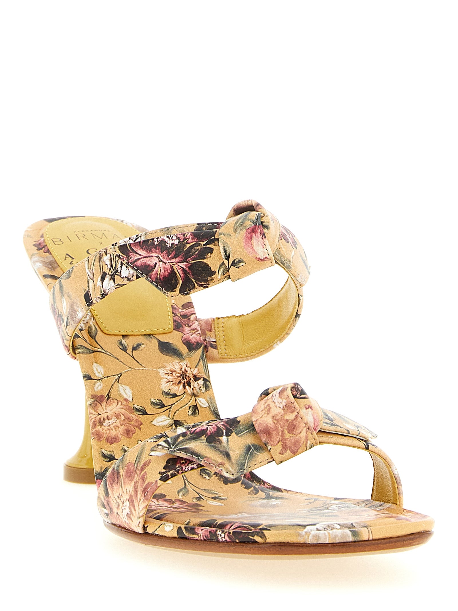Alexandre Birman Bicolor Cowhide Stiletto Heel Sandals Alexandre Birman