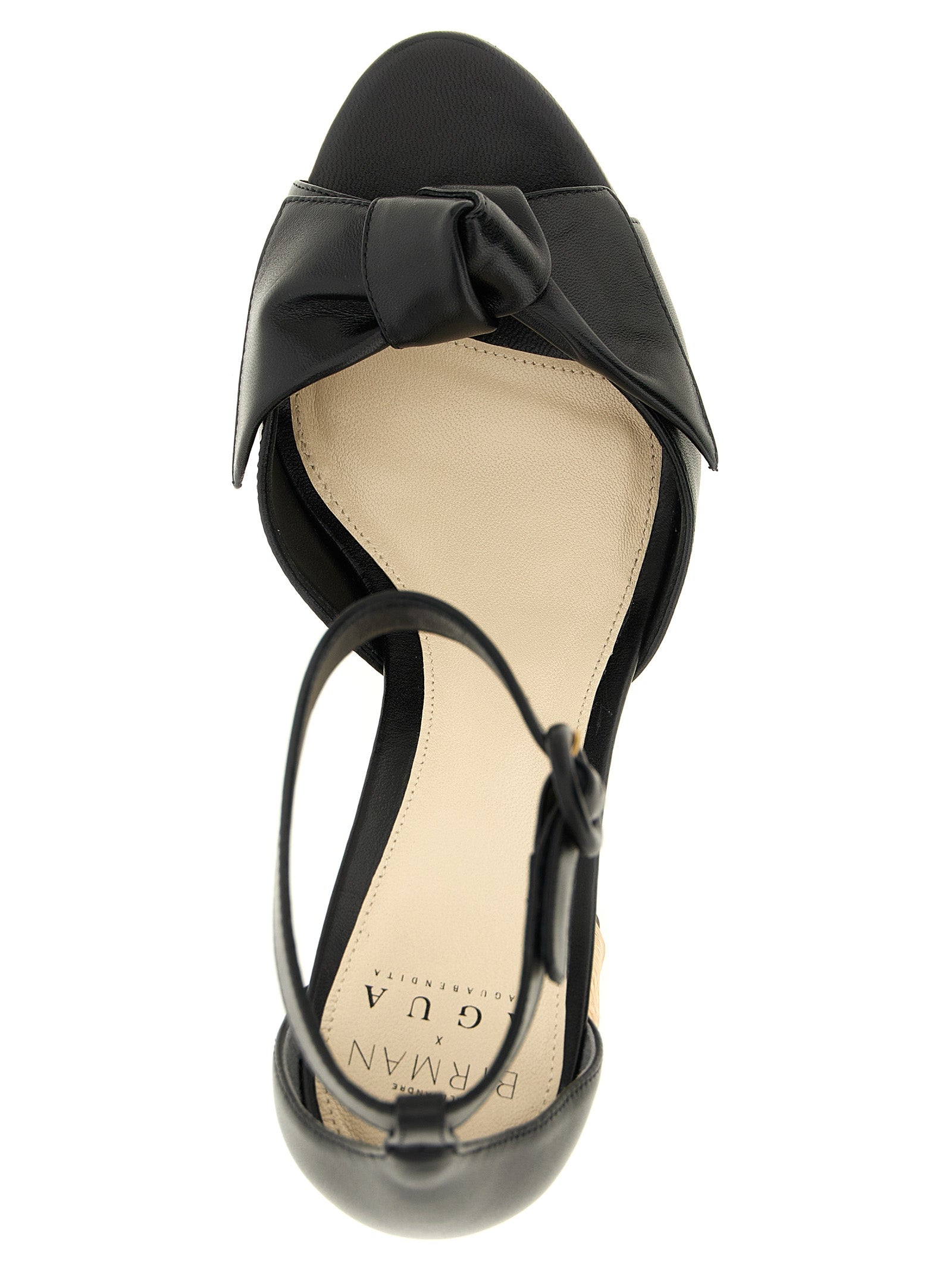 Alexandre Birman Black Cowhide Stiletto Heel Sandals Alexandre Birman