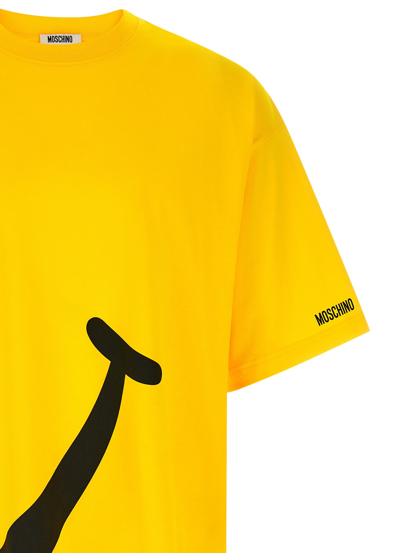 Moschino Bicolor Cotton T-Shirt Moschino