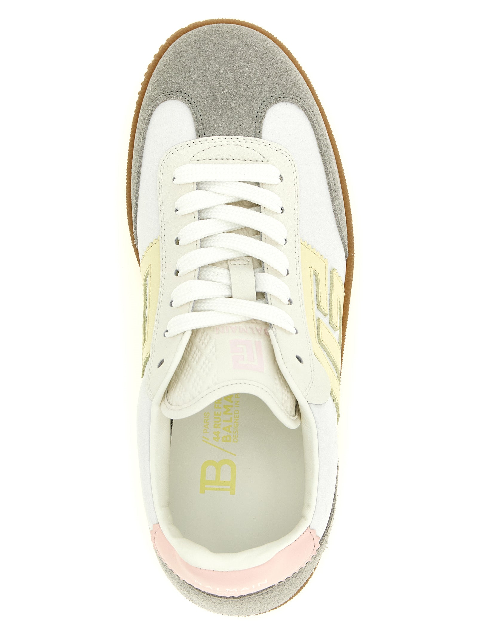 Balmain Multicolor Polyamide Low Top Sneakers Balmain