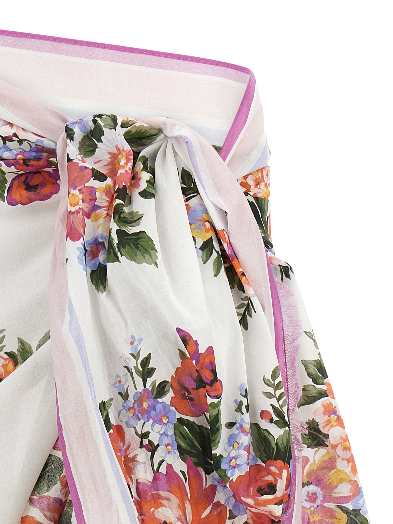 Dolce & Gabbana Multicolor Cotton Skirt Dolce & Gabbana