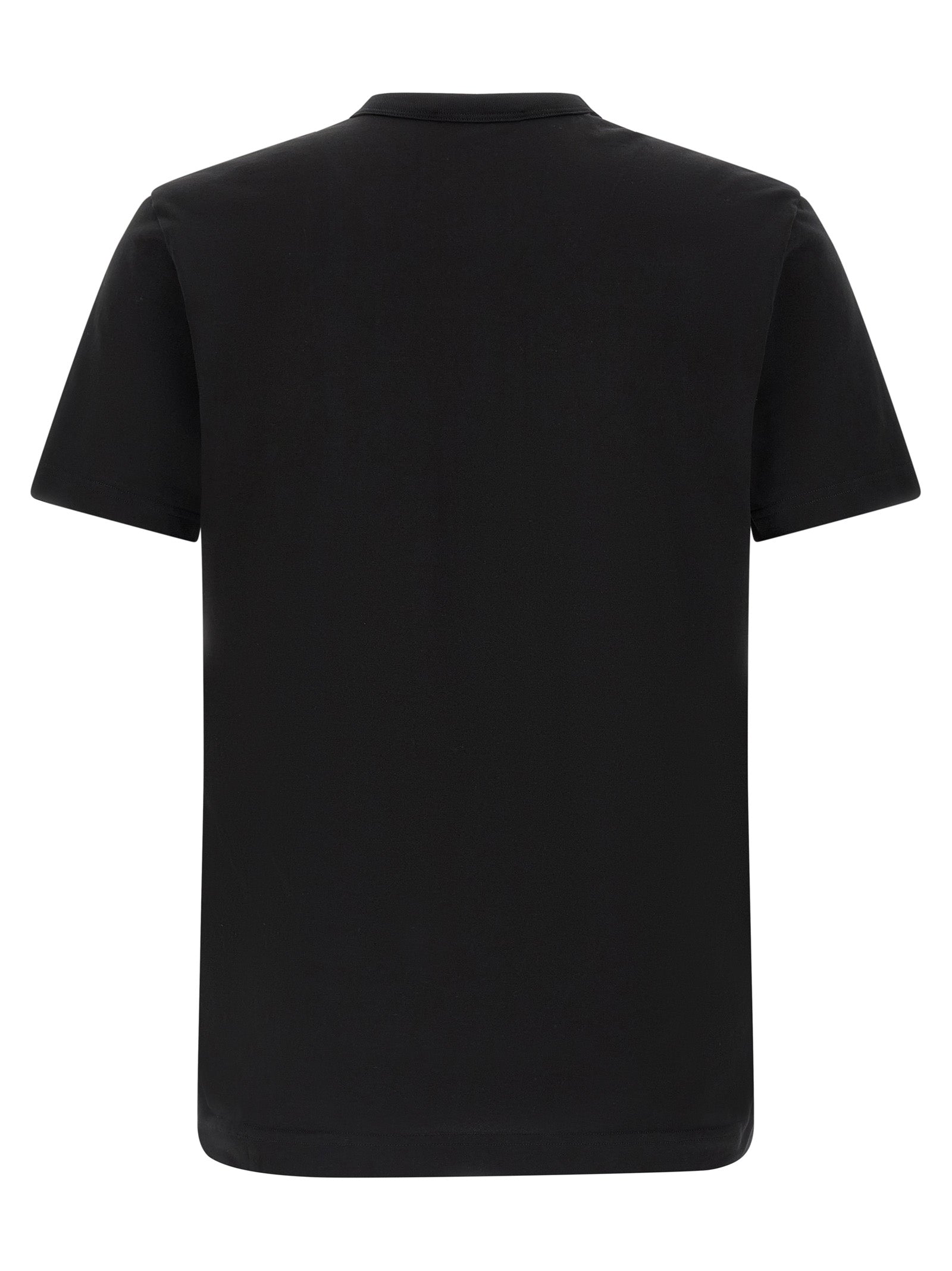 Dolce & Gabbana Black Cotton T-Shirt Dolce & Gabbana
