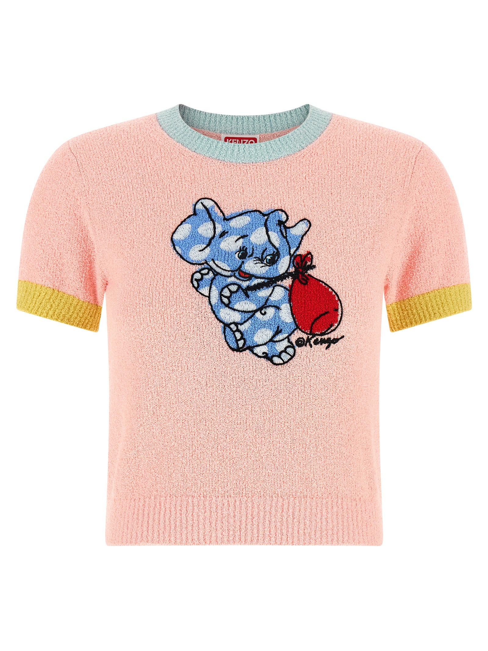Kenzo Multicolor Cotton T-Shirt Kenzo