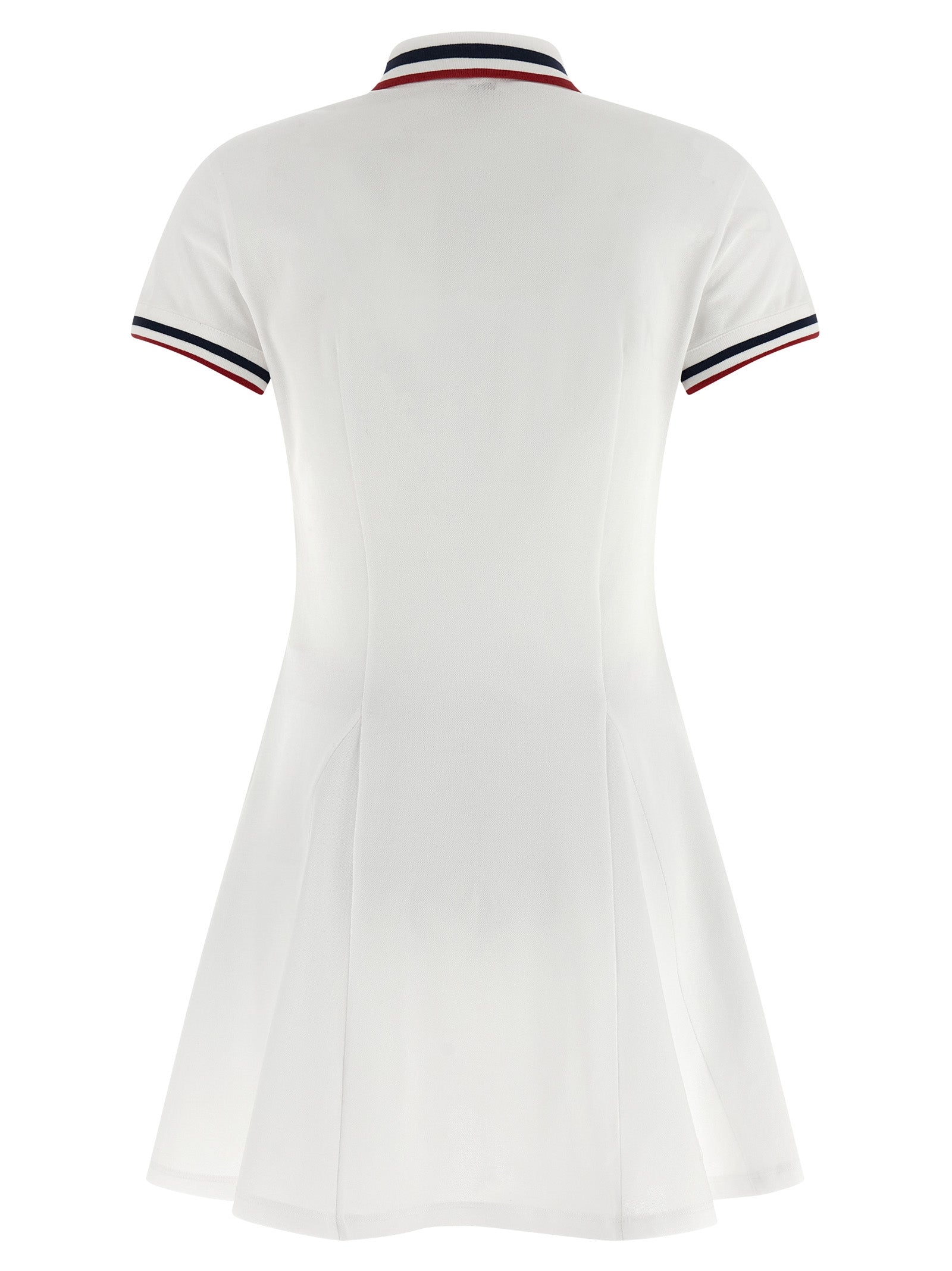 Brunello Cucinelli White Cotton Short Dress Brunello Cucinelli