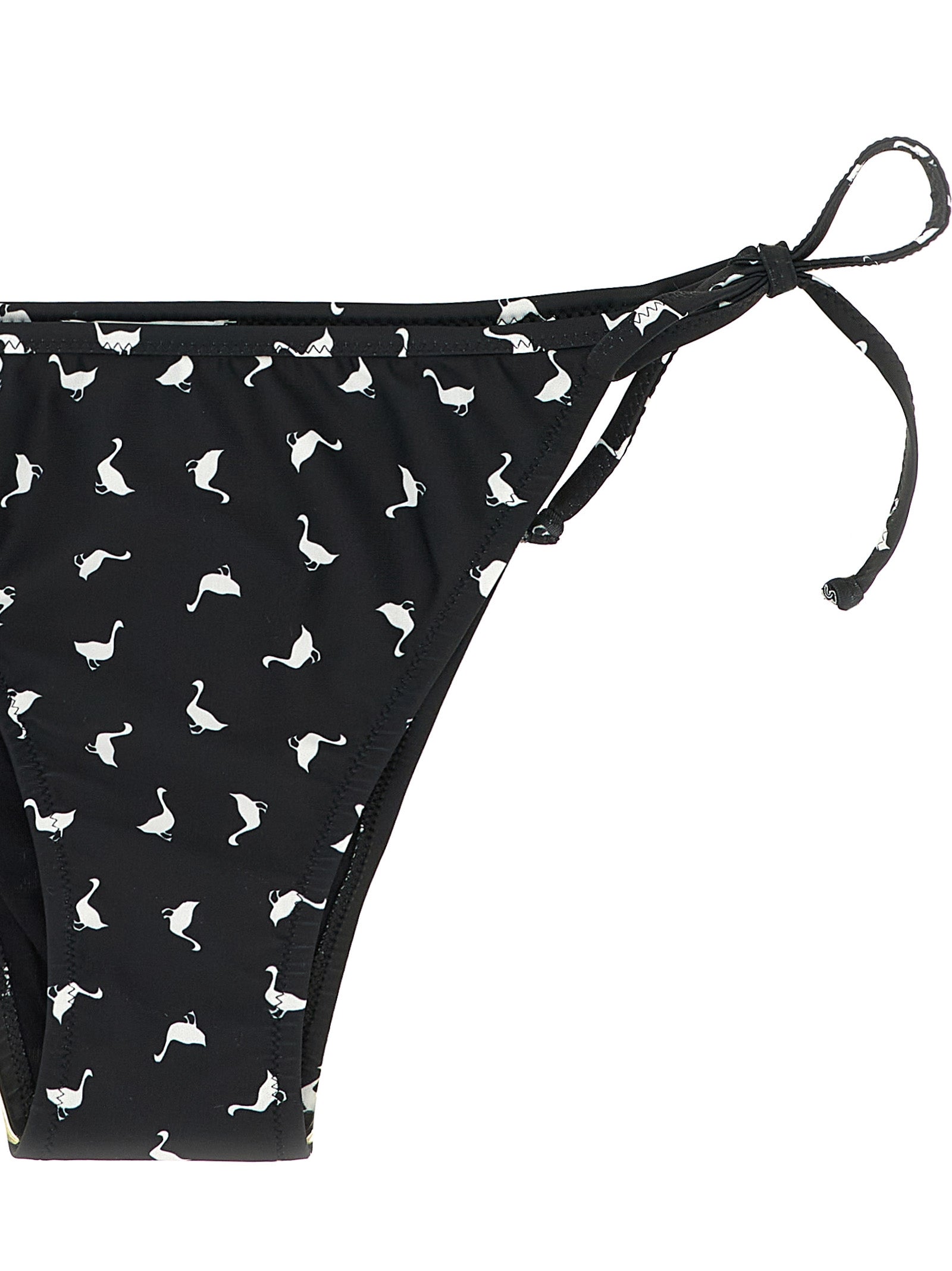 Moschino Bicolor Polyester Bikini Moschino