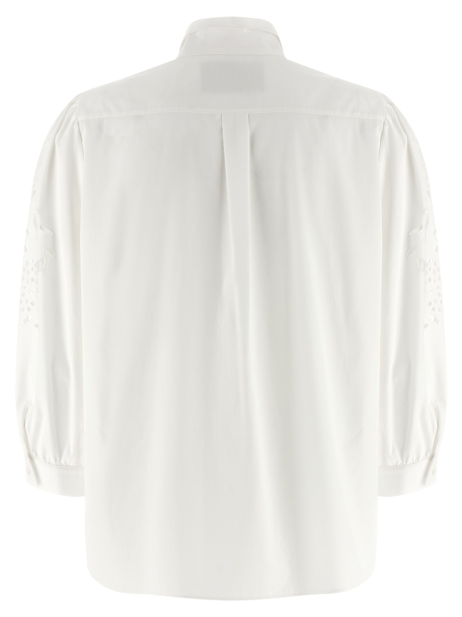 Valentino Garavani White Cotton Blouse Valentino Garavani