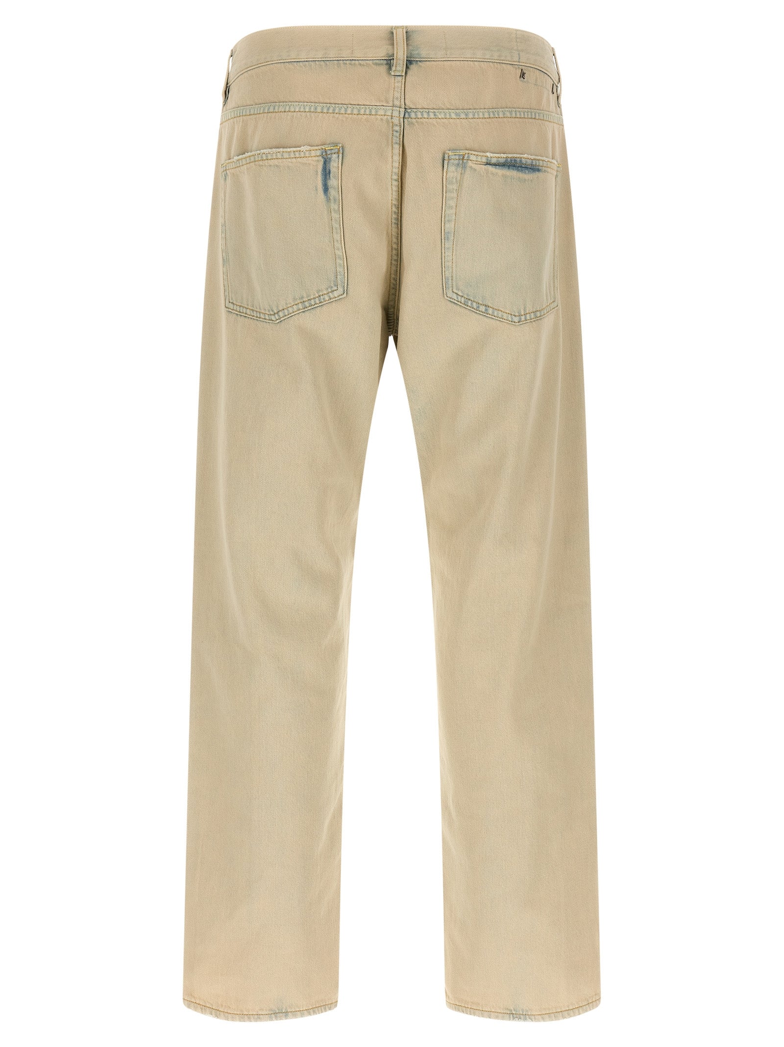 Golden Goose Beige Cotton Jeans Denim Golden Goose