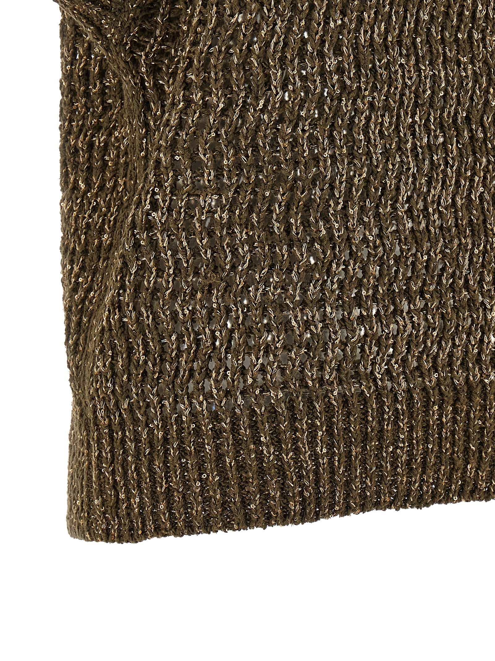 Max Mara Bicolor Cotton Cardigan Max Mara