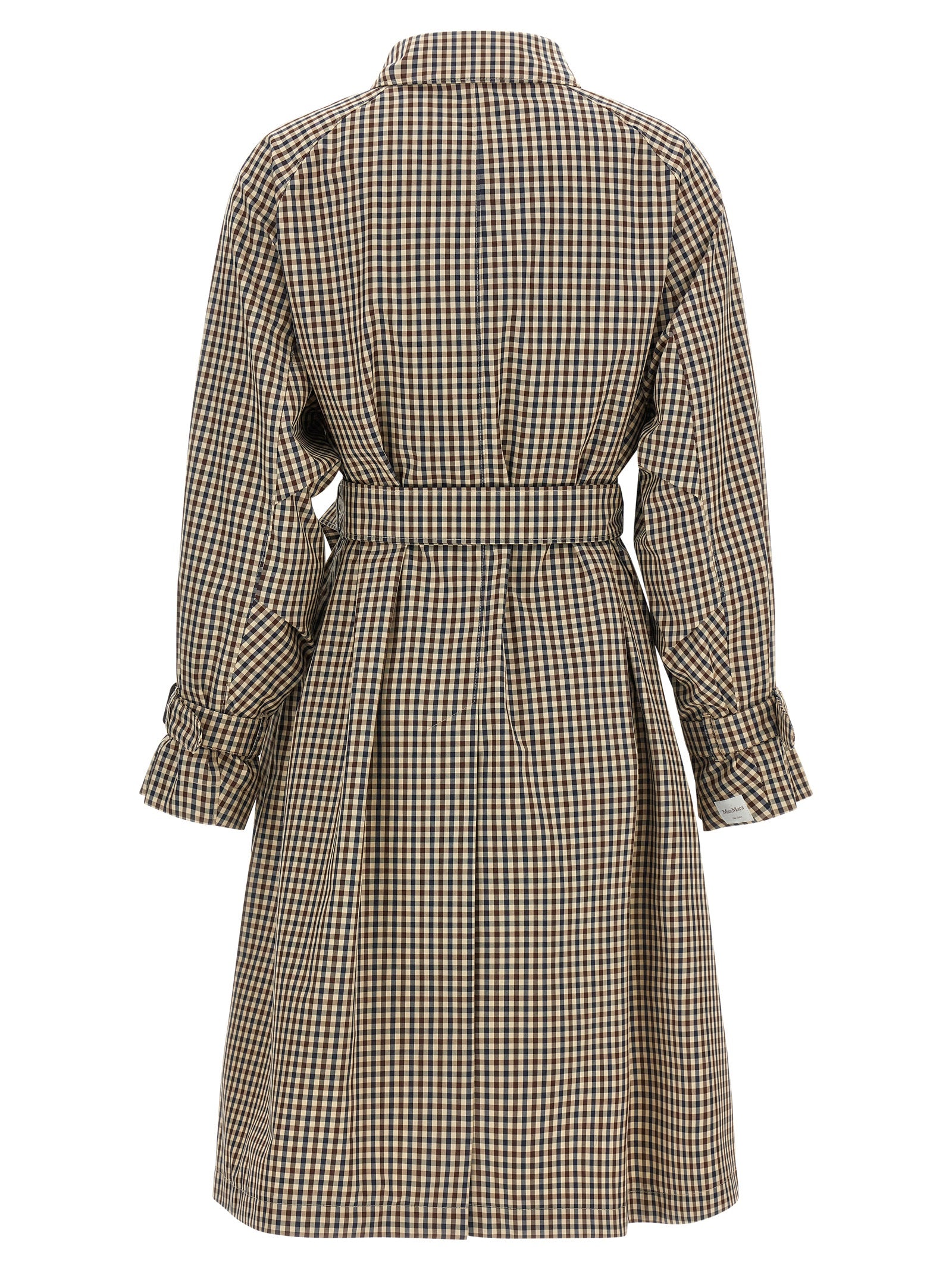 Max Mara Brown Cotton Coat Max Mara