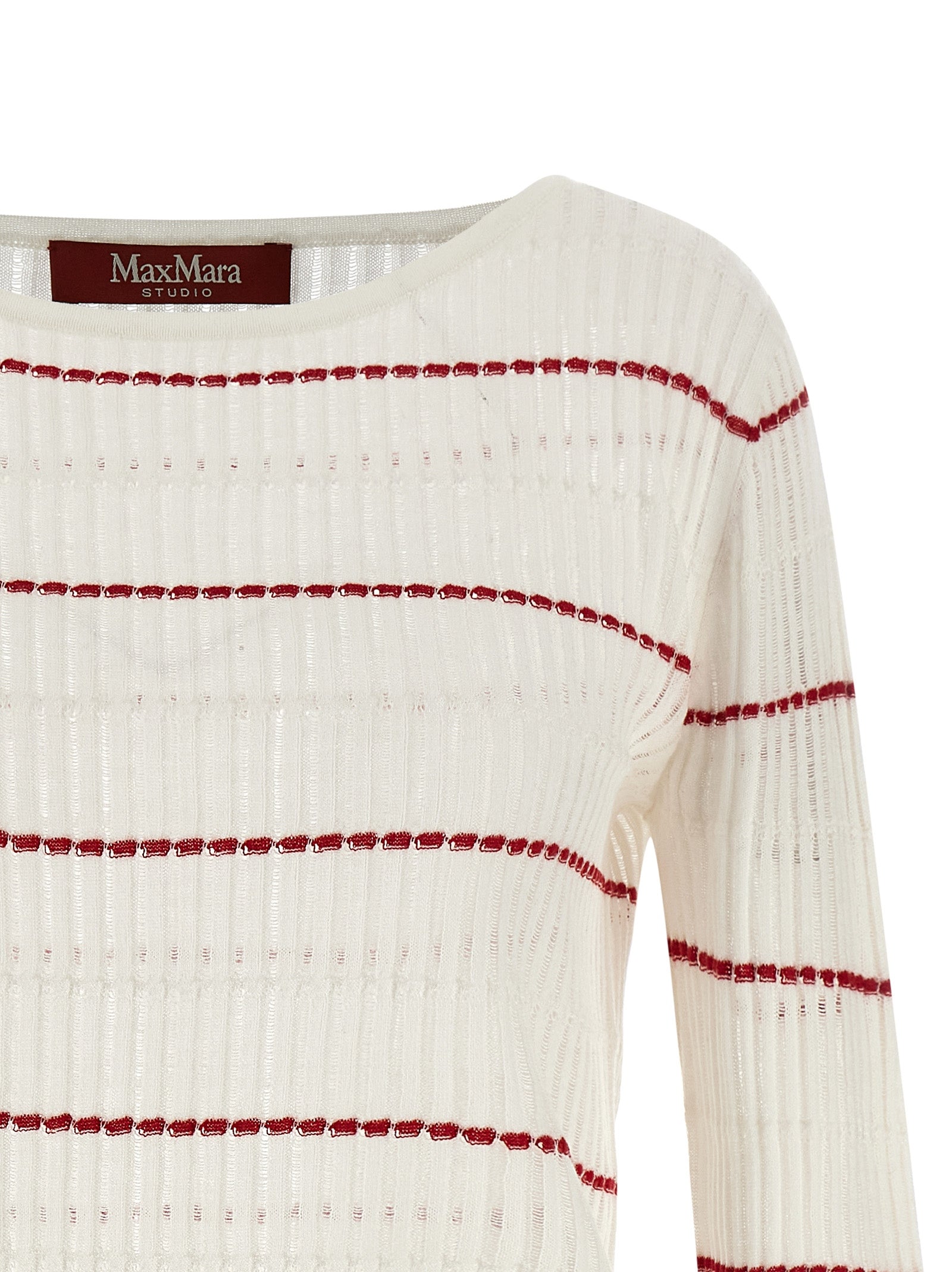Max Mara White Silk Cardigan Max Mara