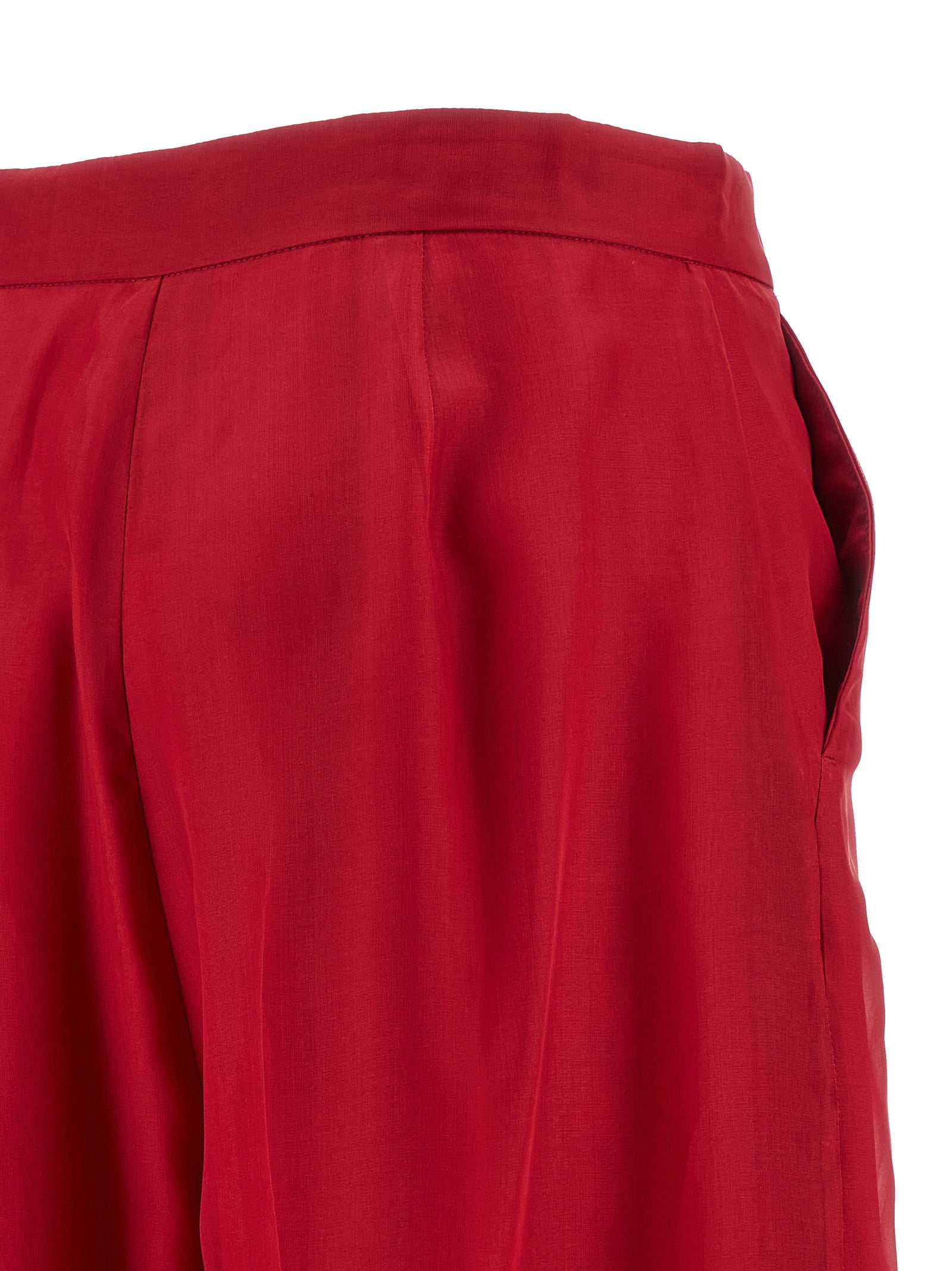 Max Mara Multicolor Silk Casual Pants Max Mara