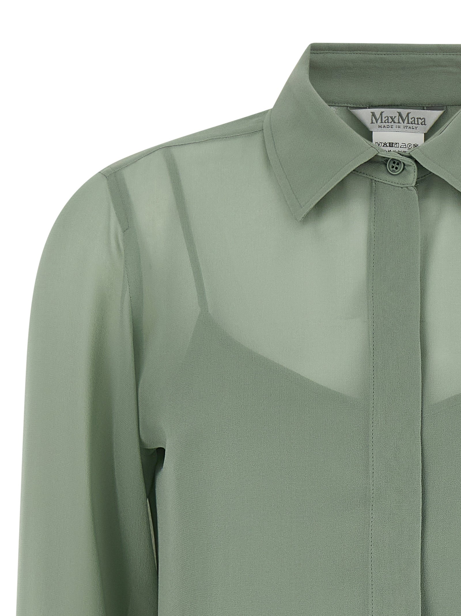 Max Mara Bicolor Silk Blouse Max Mara