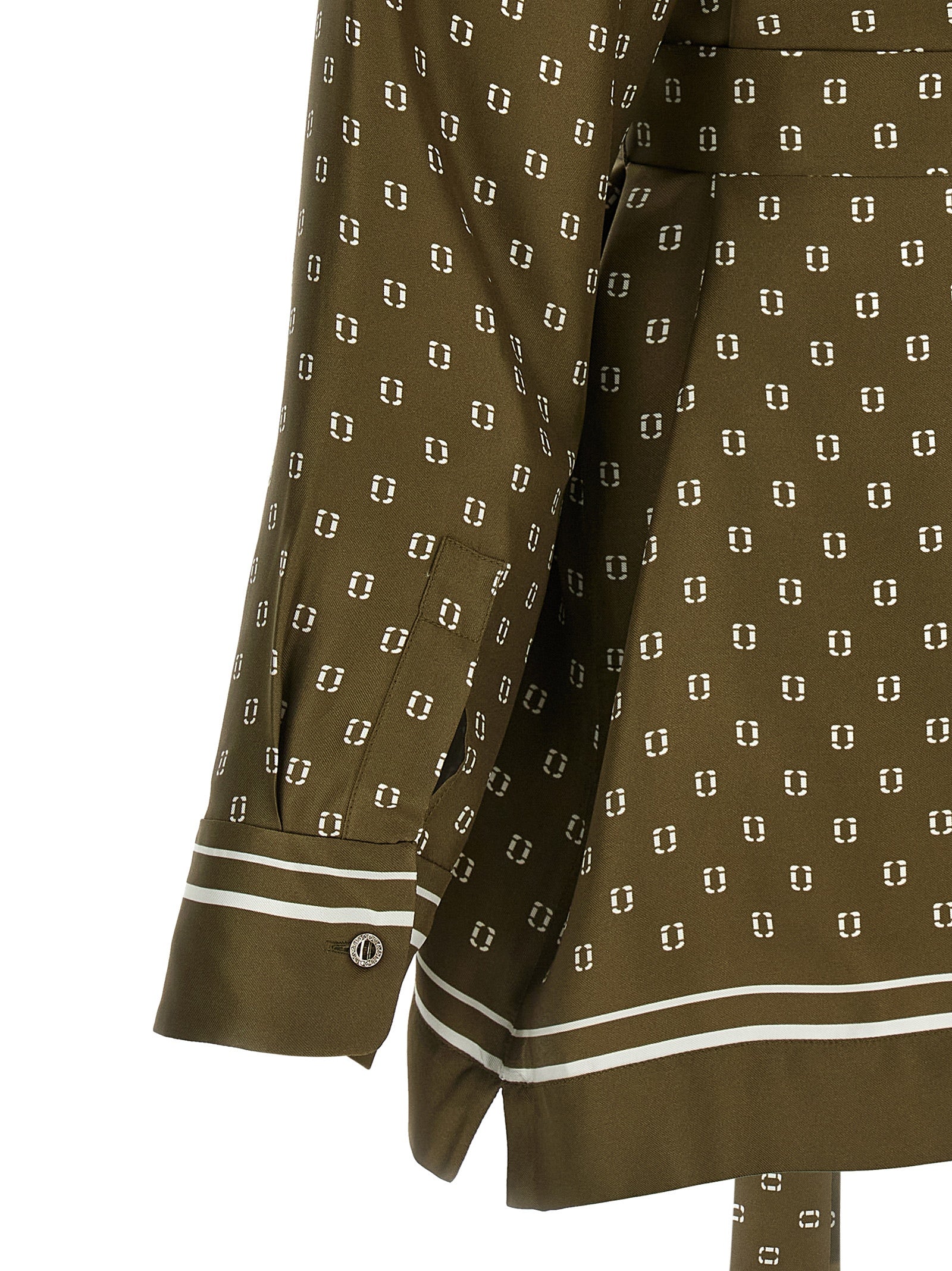 Max Mara Bicolor Silk Blouse Max Mara