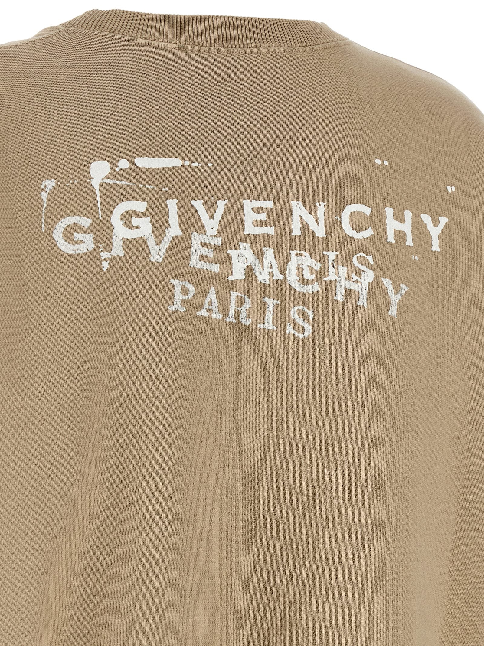 Givenchy Beige Cotton Sweatshirt Givenchy