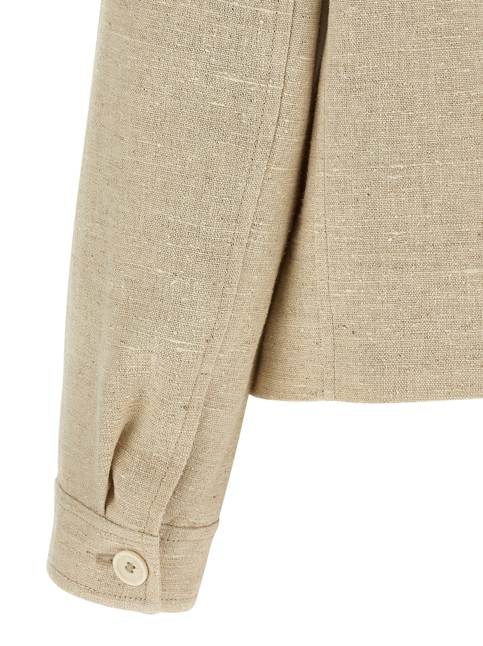 Brunello Cucinelli Beige Linen Jacket Brunello Cucinelli