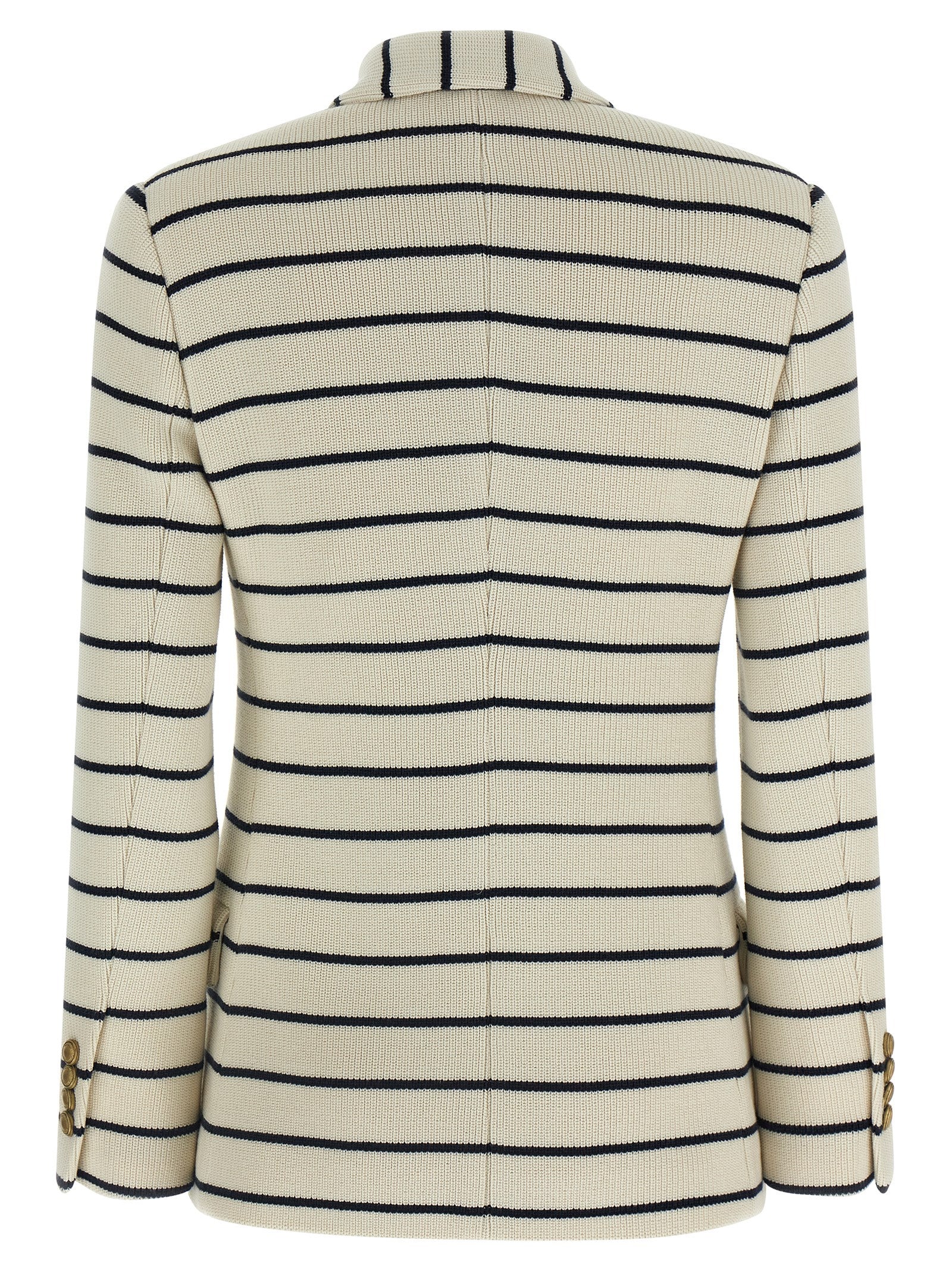 Brunello Cucinelli Blue Cotton Blazer Brunello Cucinelli