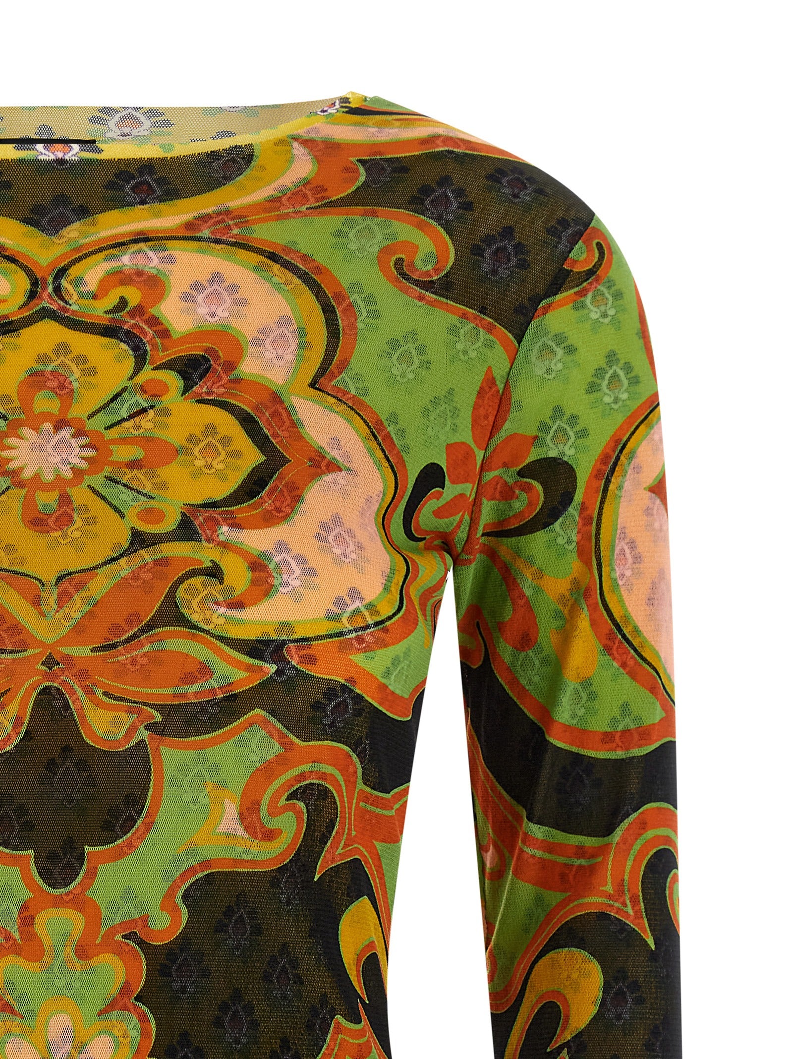 Etro Multicolor Polyamide Cardigan Etro
