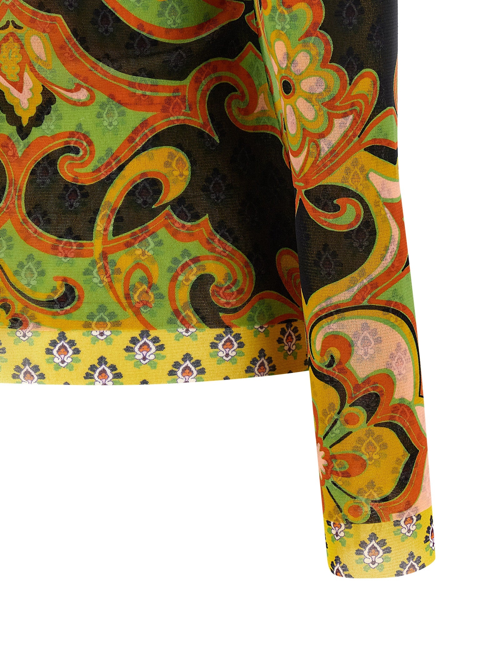 Etro Multicolor Polyamide Cardigan Etro