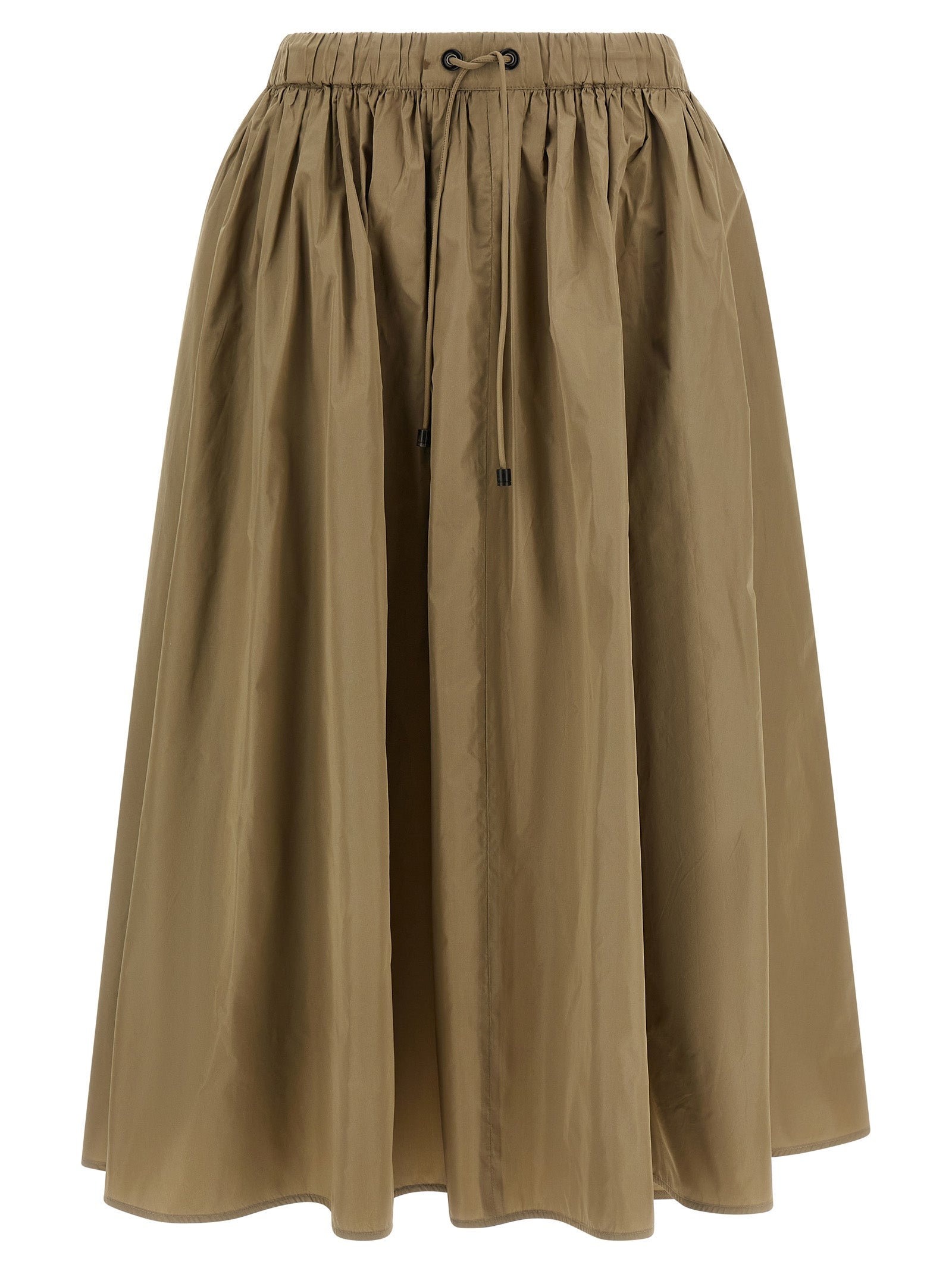 Max Mara Bicolor Polyester Midi Skirt Max Mara