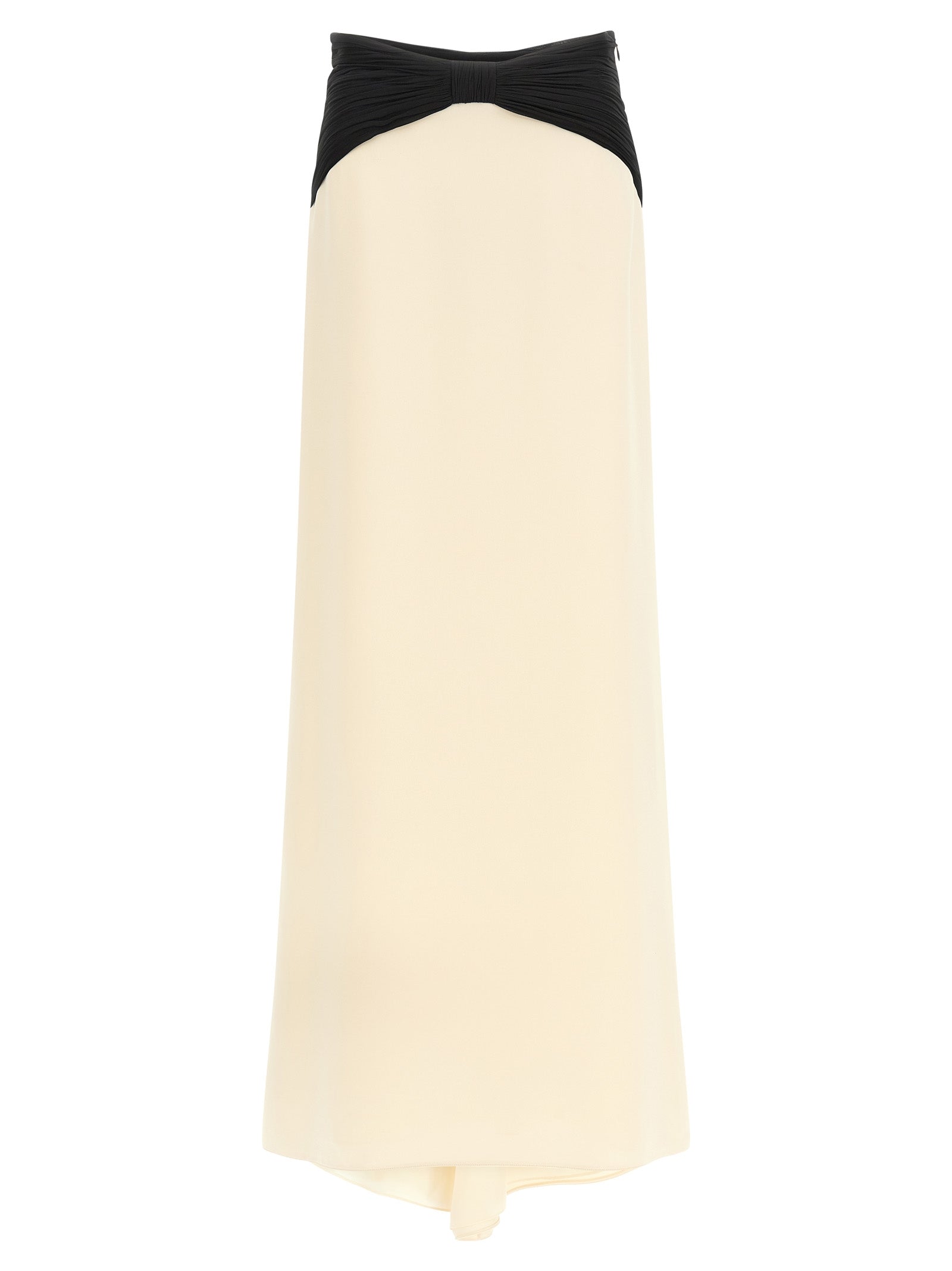 Valentino Garavani Bicolor Silk Mini Skirt Valentino Garavani