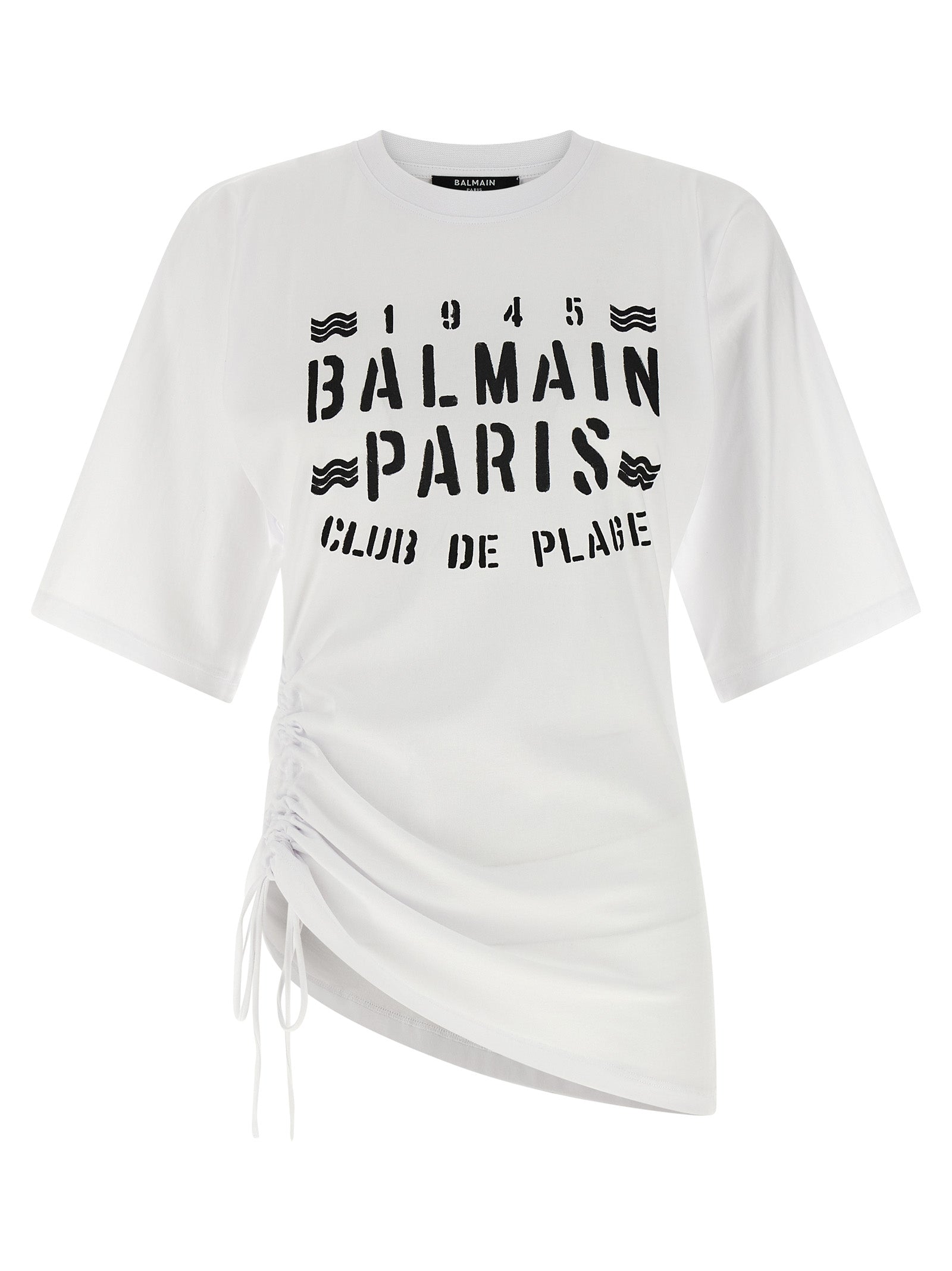 Balmain Bicolor Cotton T-Shirt Balmain