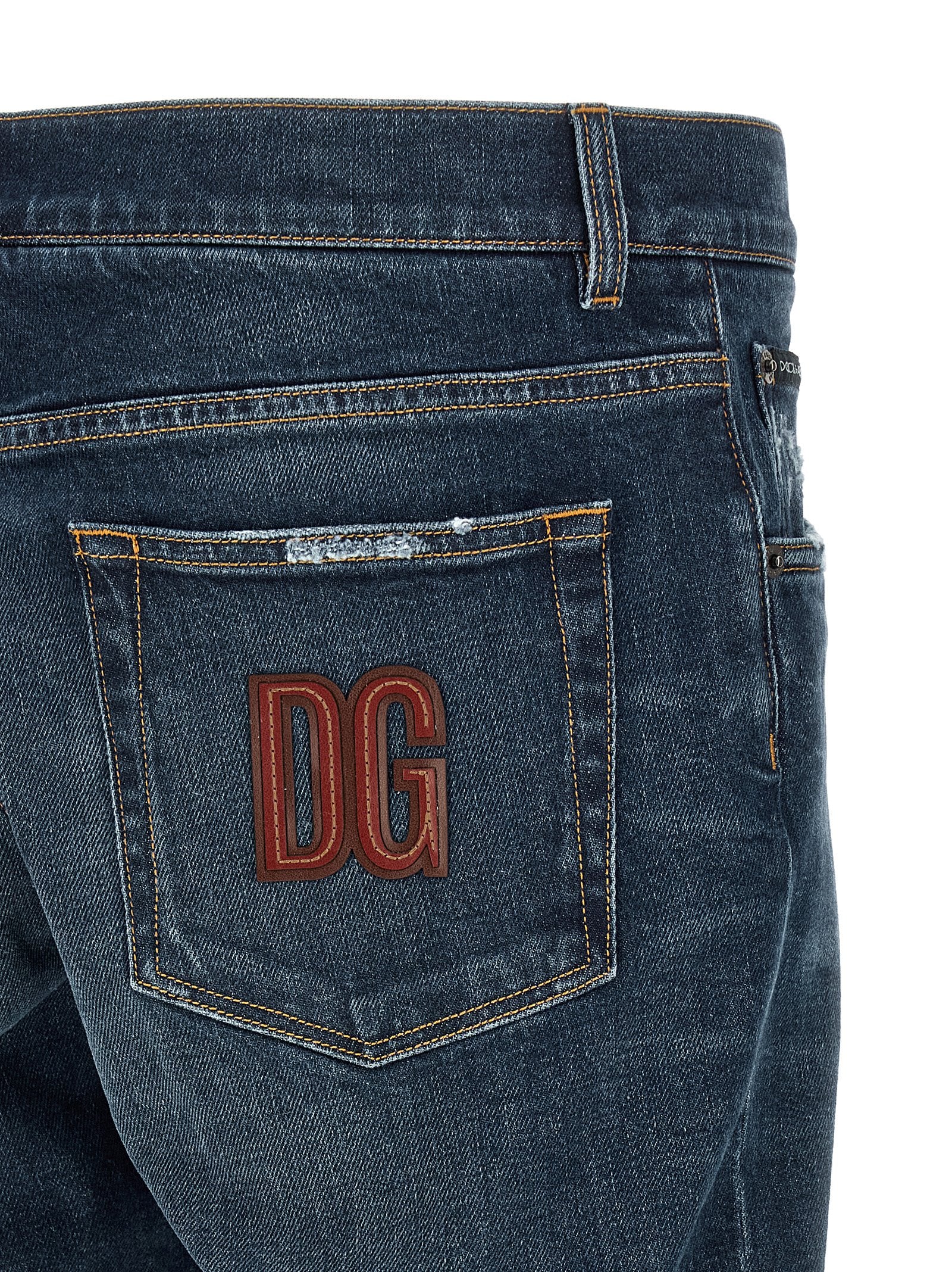 Dolce & Gabbana Blue Cotton Jeans Denim Dolce & Gabbana