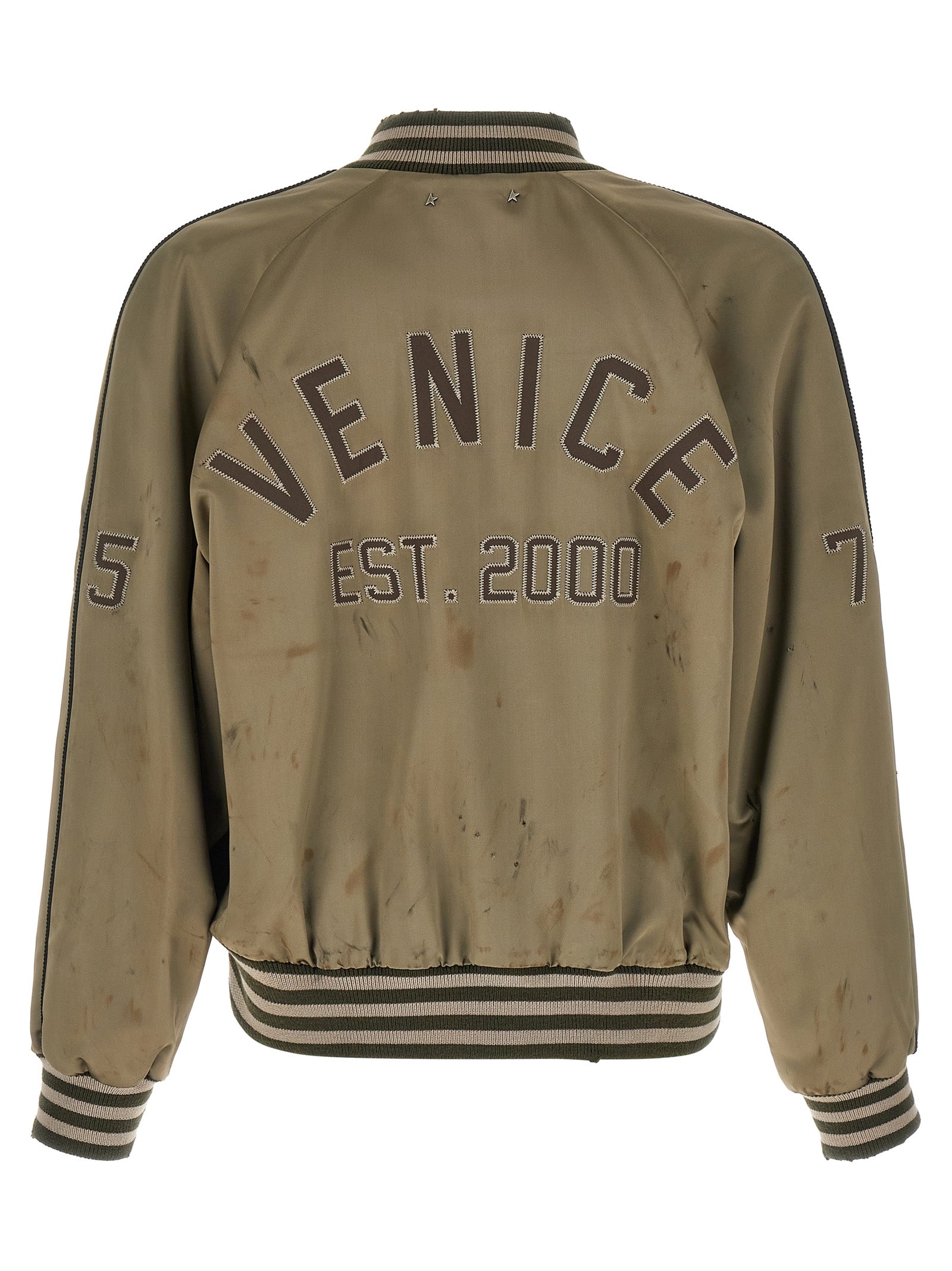 Golden Goose Bicolor Acetate Bomber Golden Goose