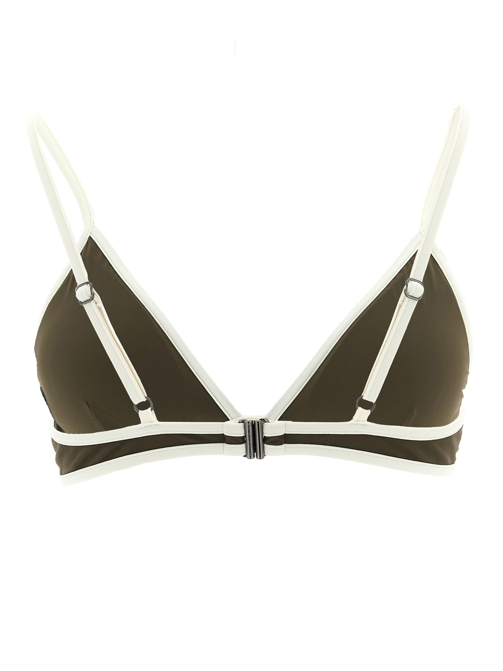 Brunello Cucinelli Bicolor Polyamide Bikini Brunello Cucinelli