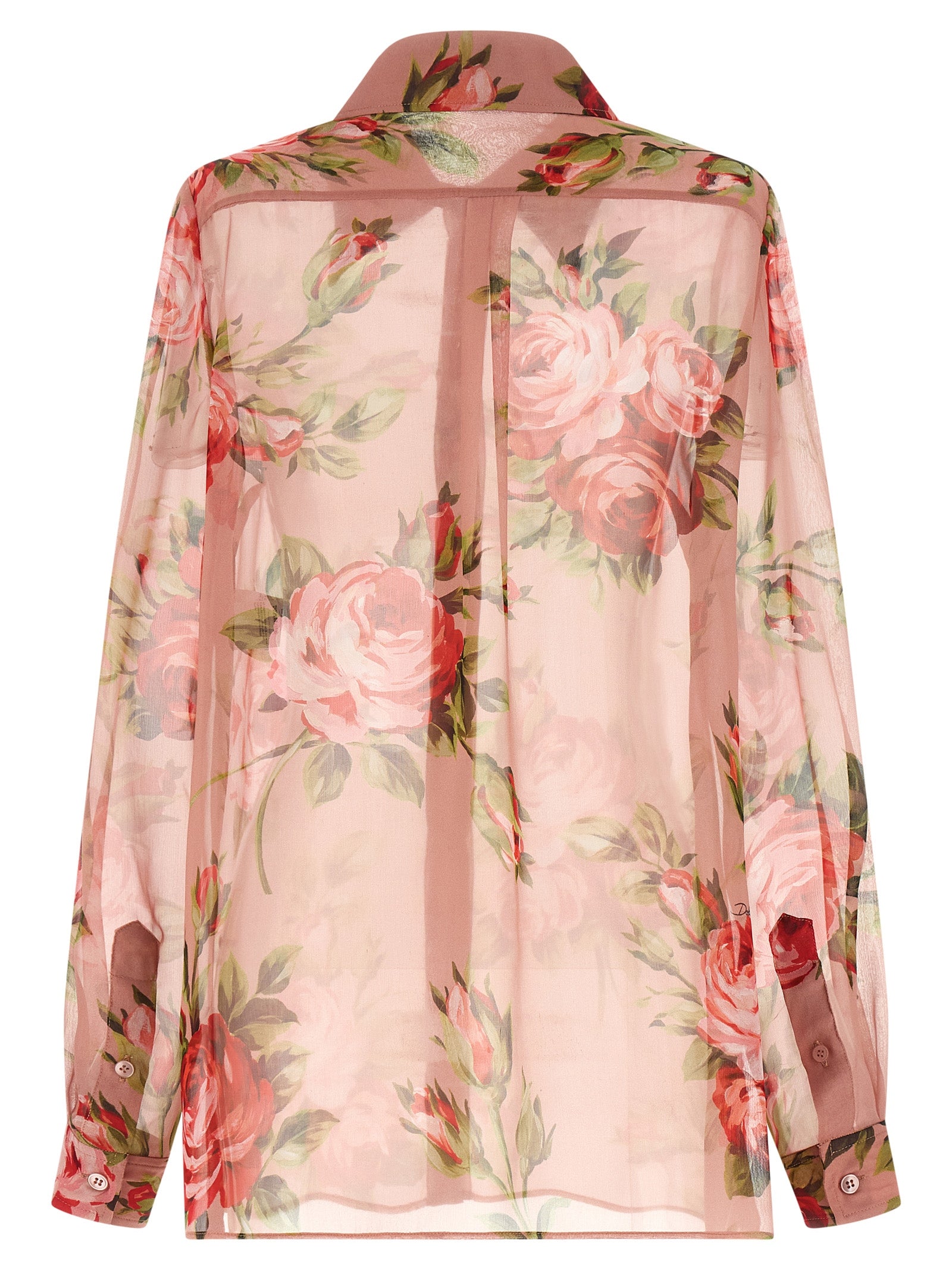 Dolce & Gabbana Multicolor Silk Blouse Dolce & Gabbana