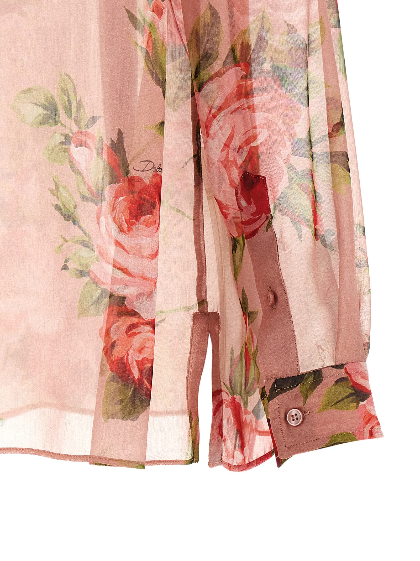 Dolce & Gabbana Multicolor Silk Blouse Dolce & Gabbana
