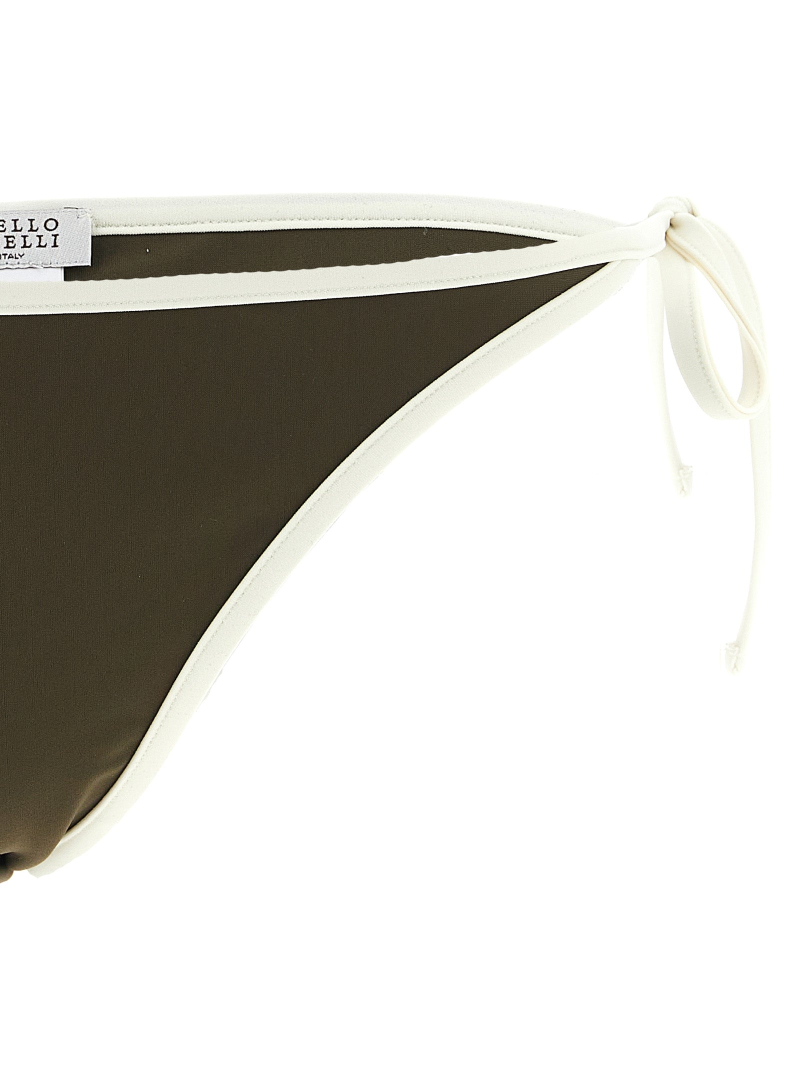 Brunello Cucinelli Bicolor Polyamide Swim Briefs Brunello Cucinelli