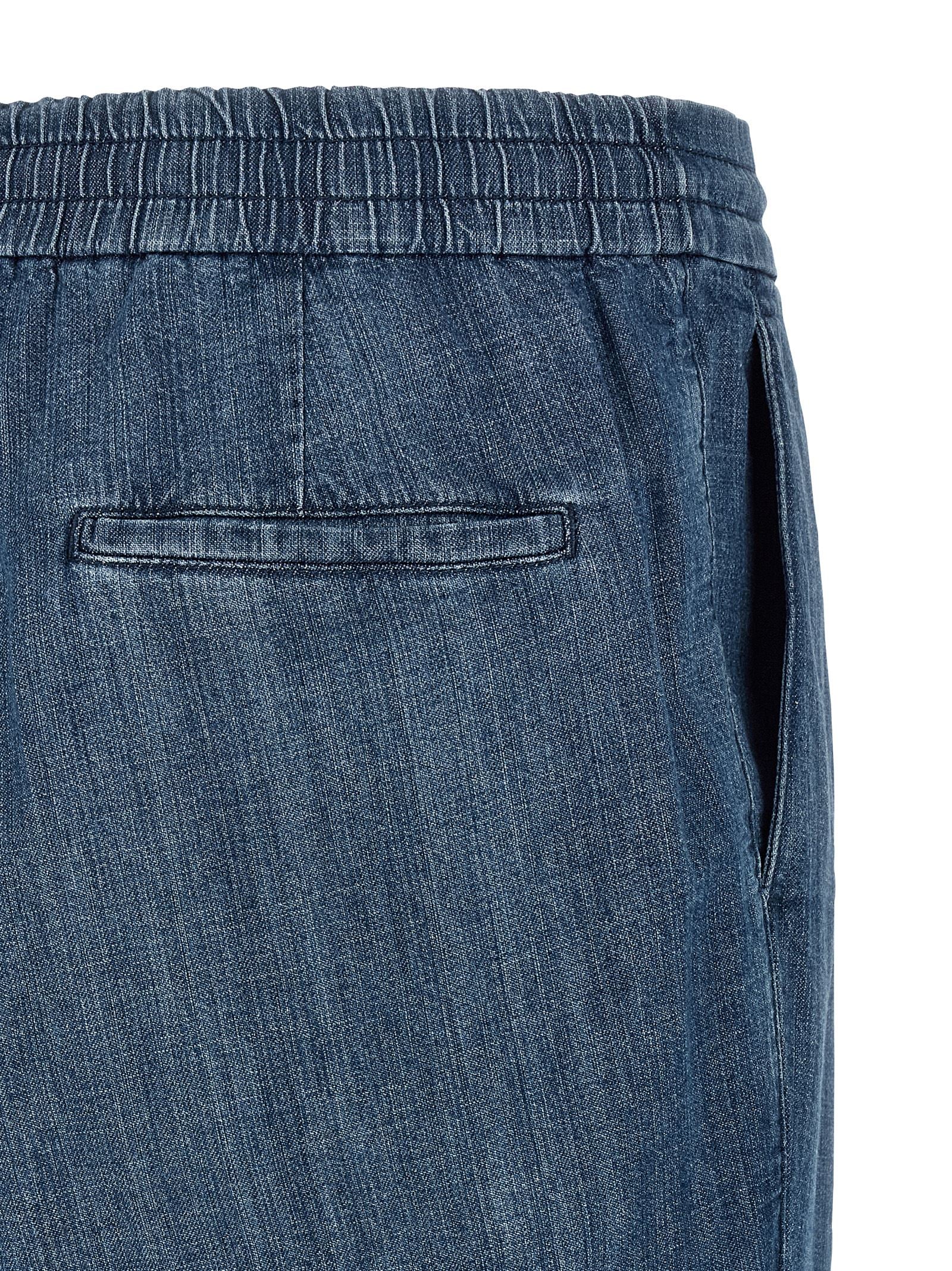 Brunello Cucinelli Blue Cotton Relaxed Fit Jeans Brunello Cucinelli