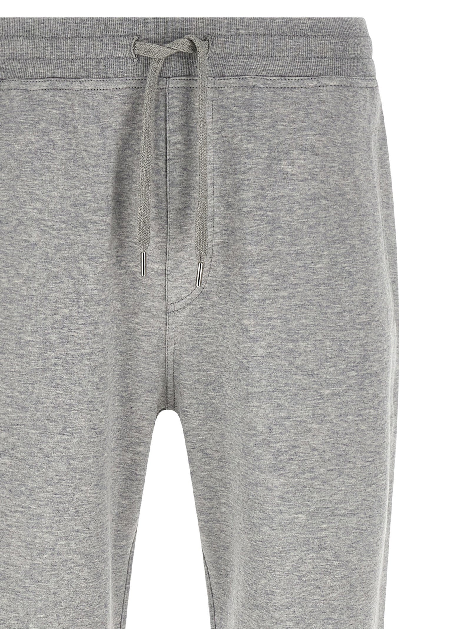 Brunello Cucinelli Gray Cotton Athletic Pants Brunello Cucinelli