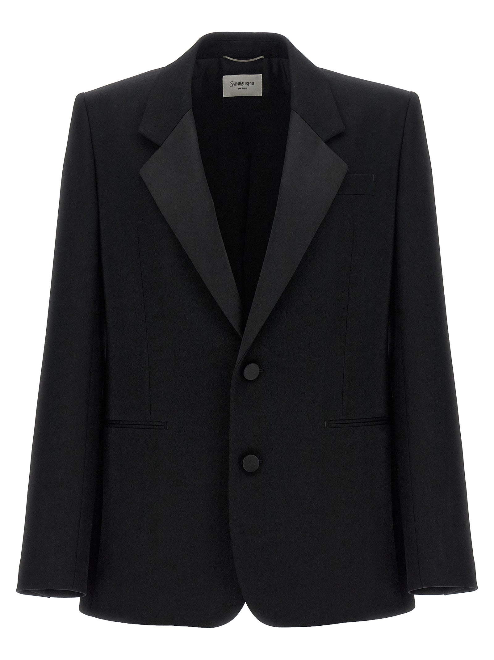 Saint Laurent Black Wool Blazer Saint Laurent