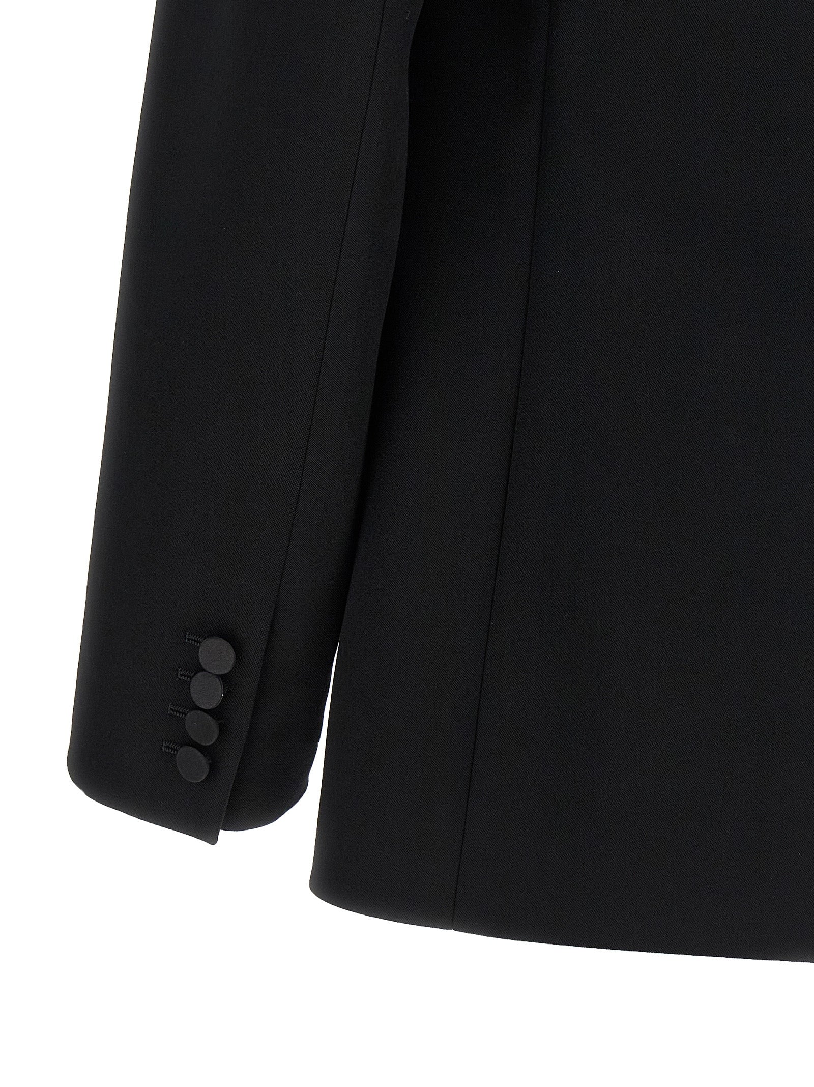 Saint Laurent Black Wool Blazer Saint Laurent