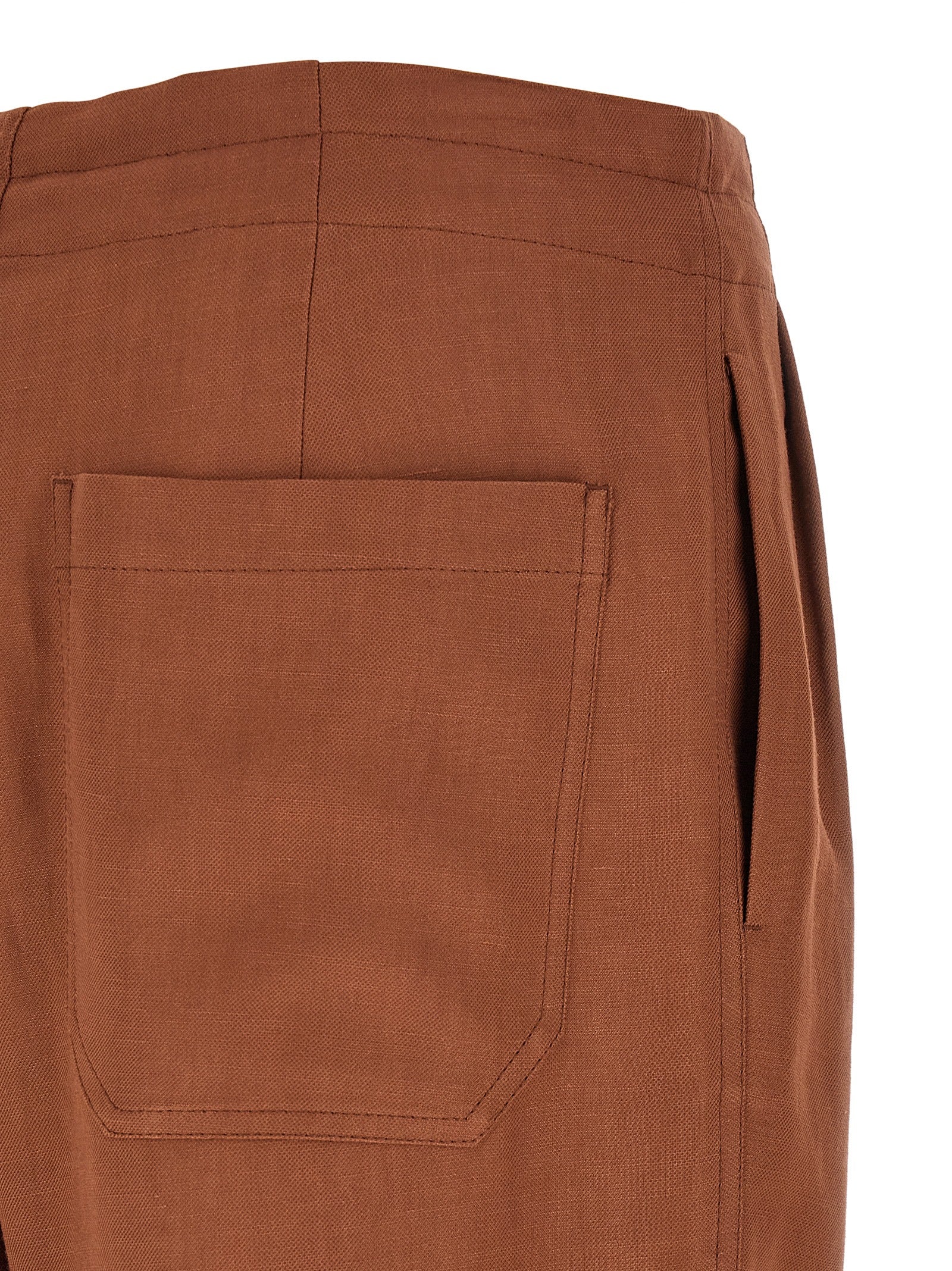 Brunello Cucinelli Multicolor Viscose Casual Pants Brunello Cucinelli
