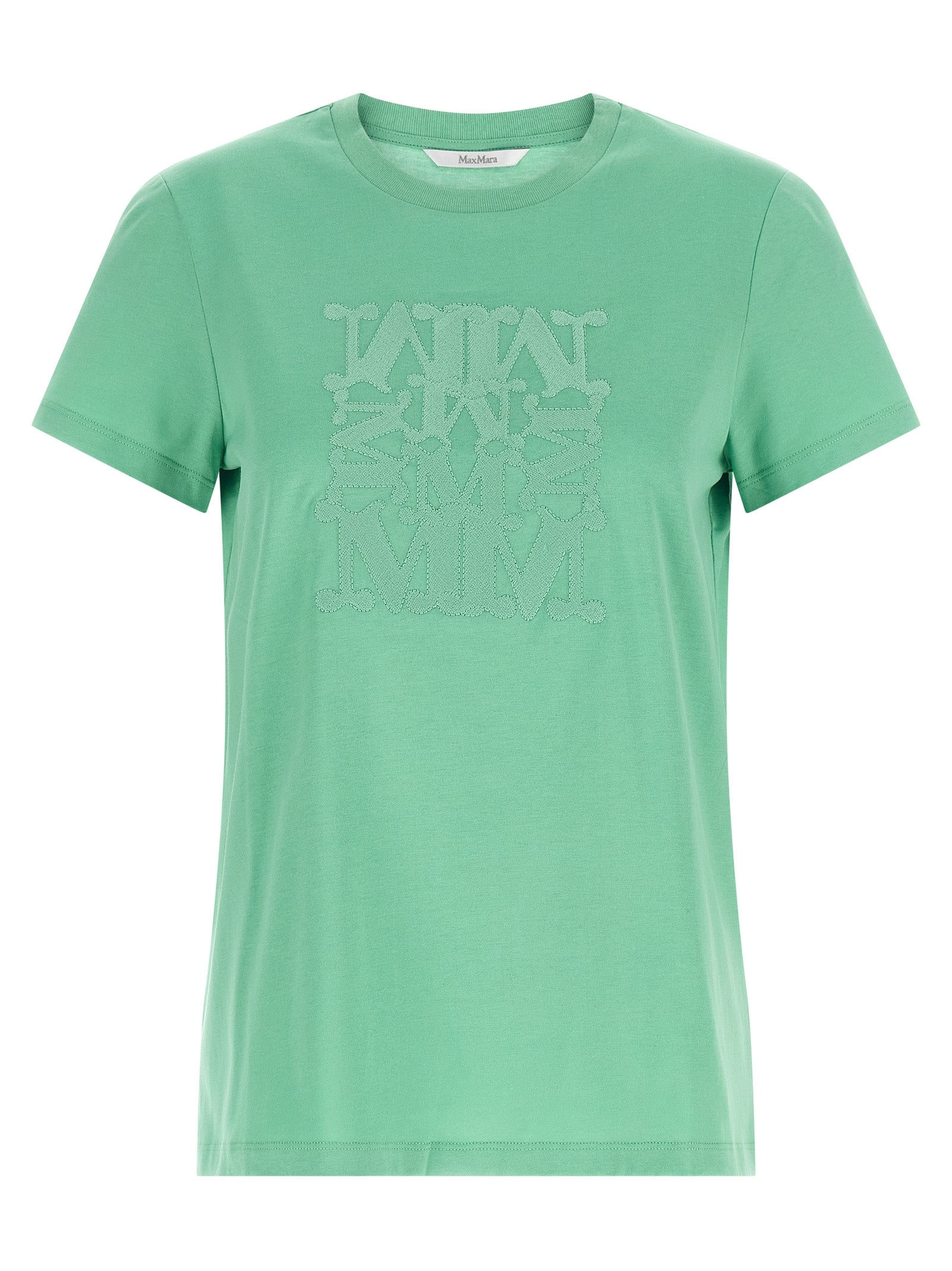 Max Mara Bicolor Cotton T-Shirt Max Mara