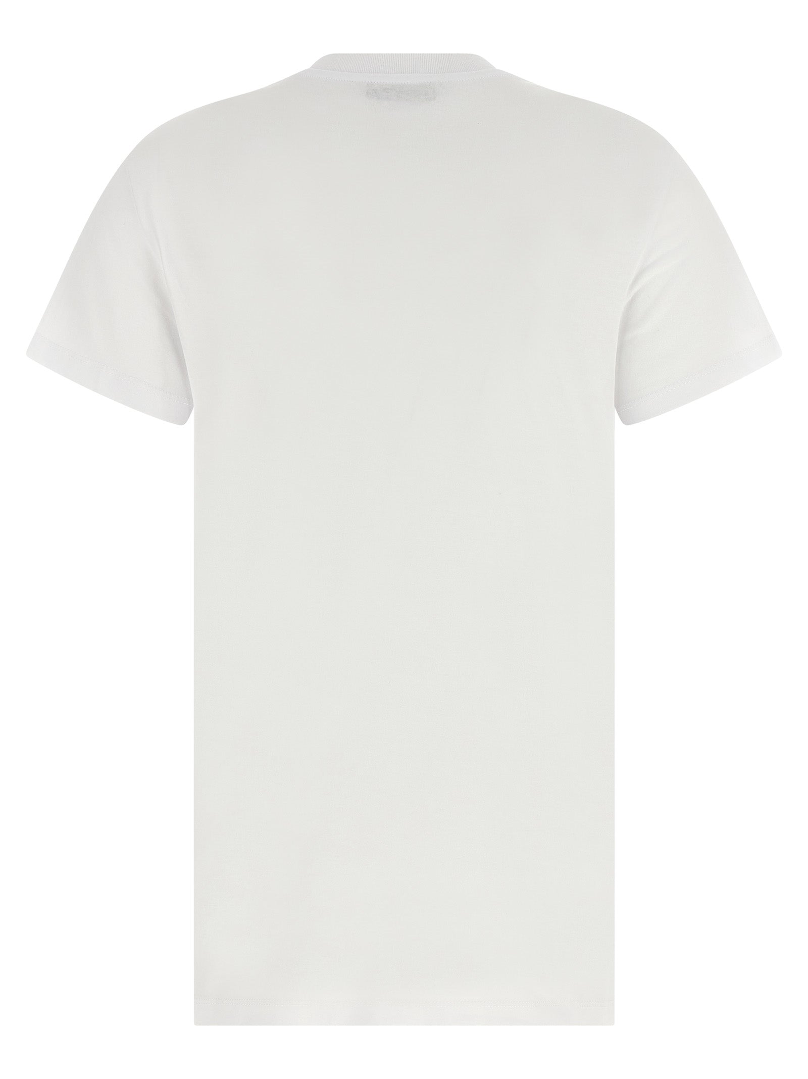 Max Mara White Cotton T-Shirt Max Mara