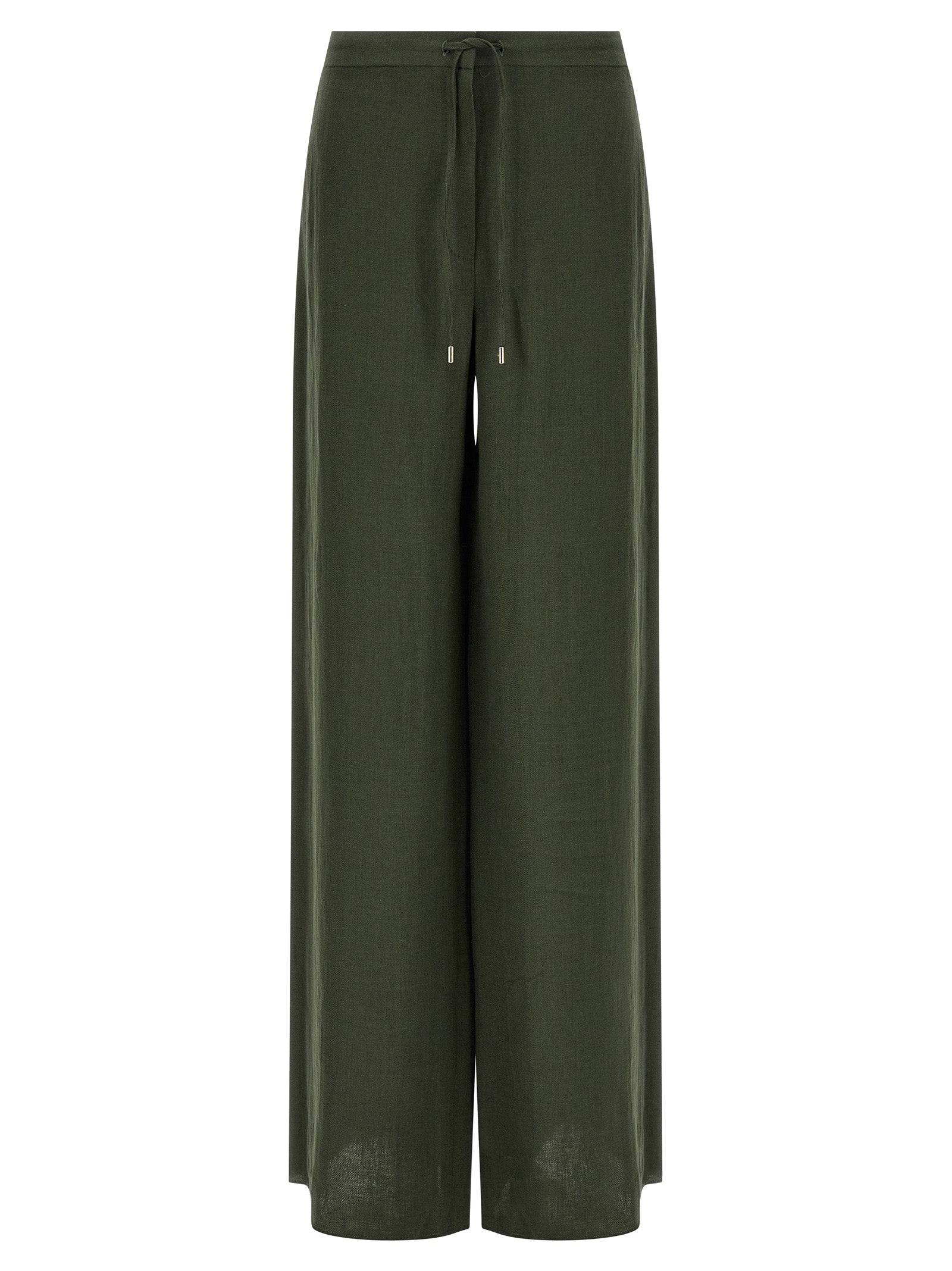 Max Mara Bicolor Linen Casual Pants Max Mara