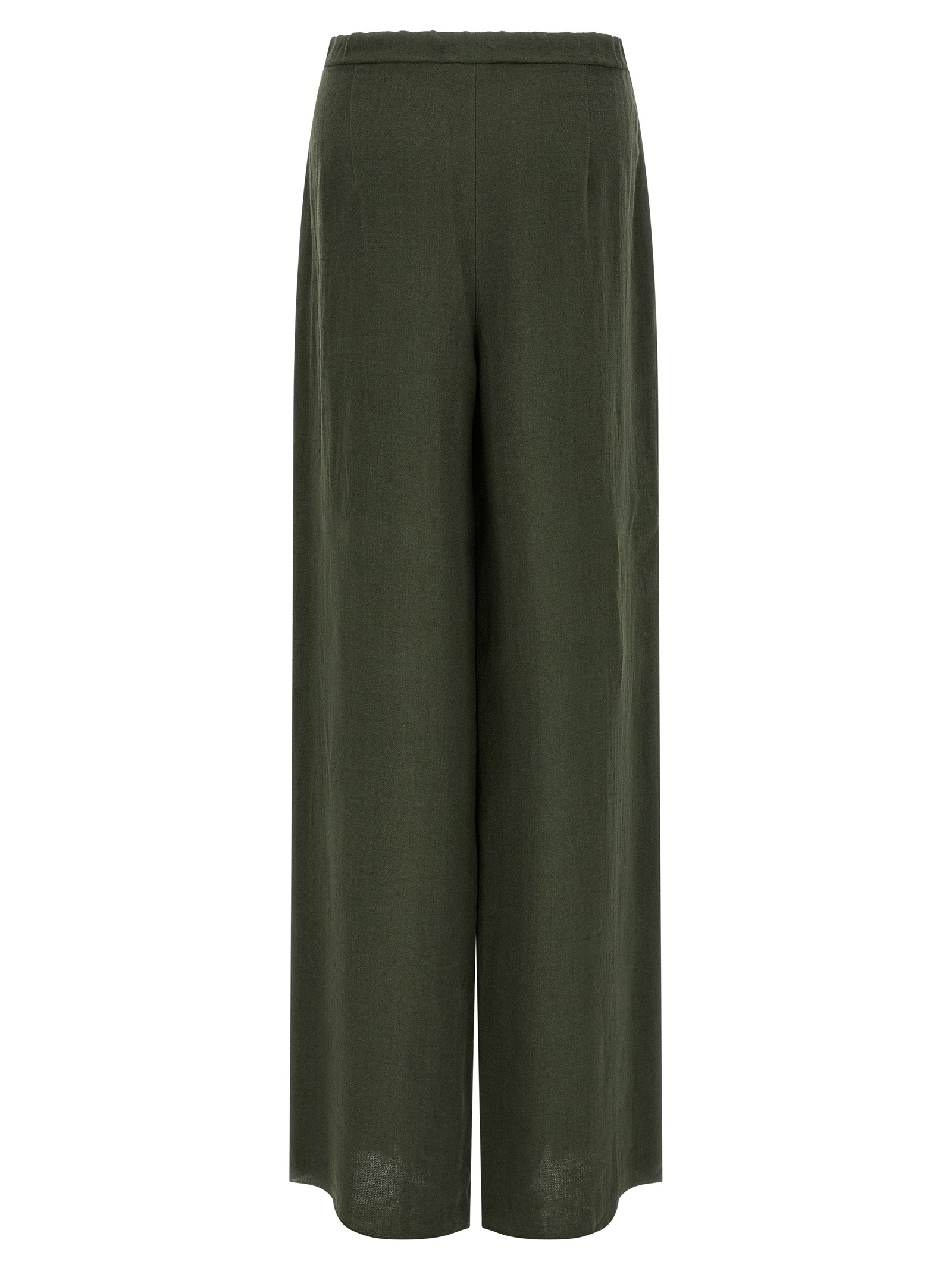 Max Mara Bicolor Linen Casual Pants Max Mara
