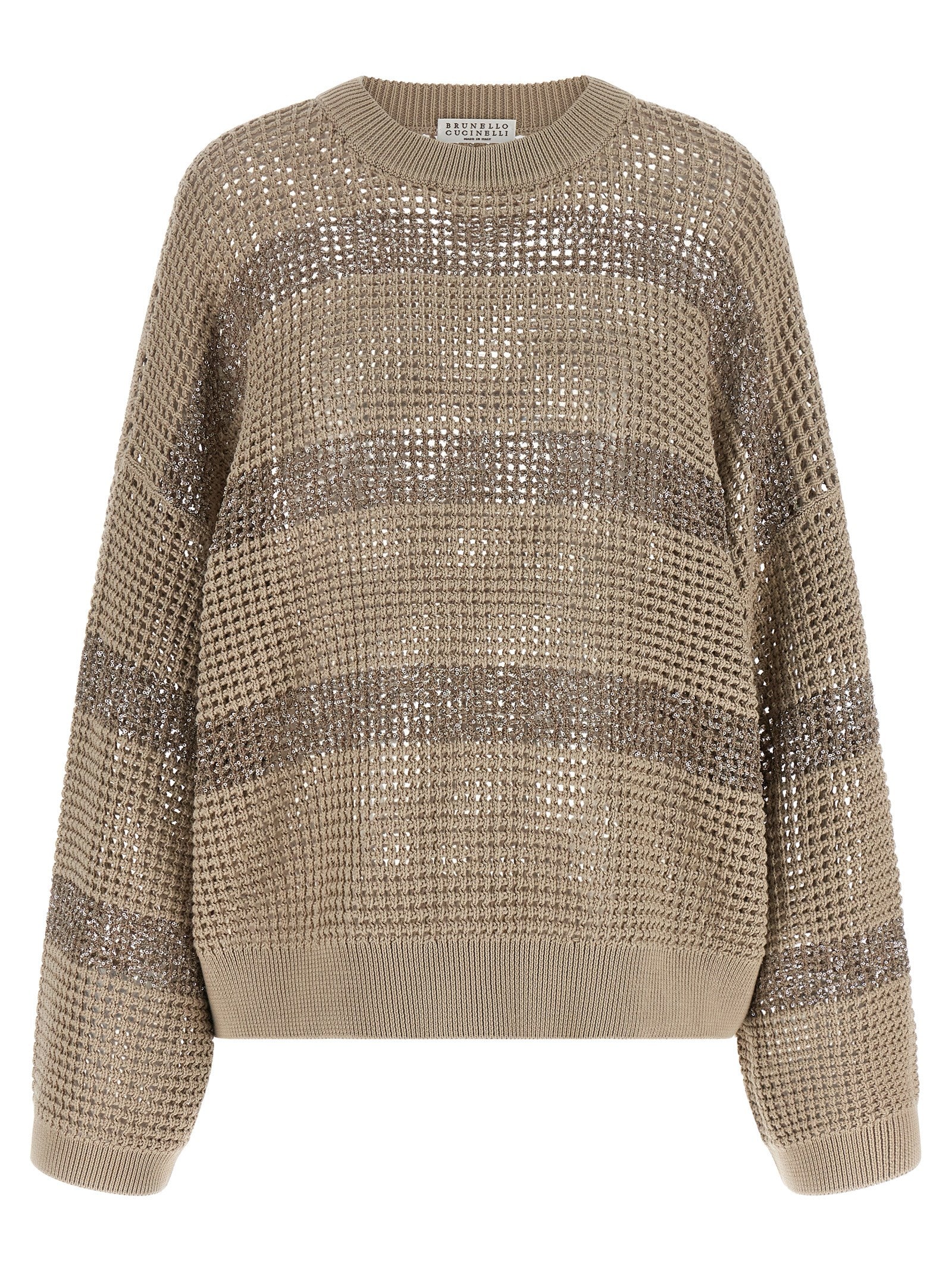 Brunello Cucinelli Gray Cotton Cardigan Brunello Cucinelli