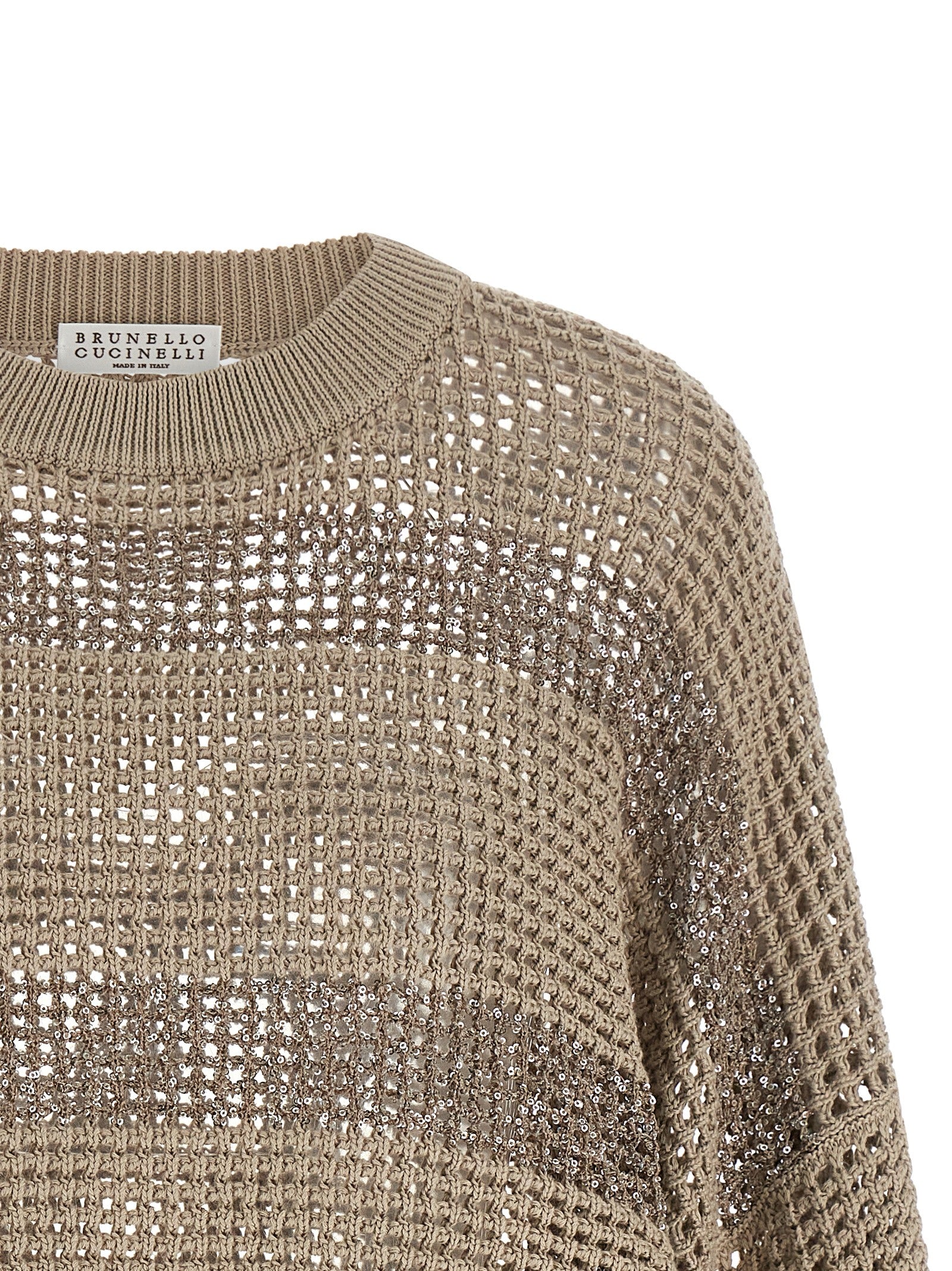 Brunello Cucinelli Gray Cotton Cardigan Brunello Cucinelli