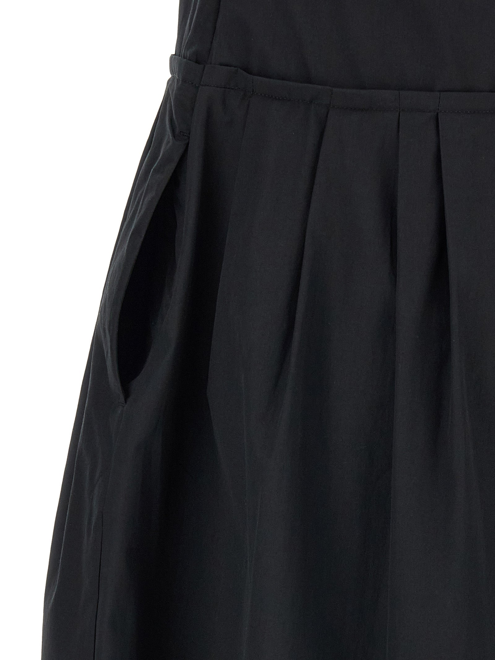 Max Mara Black Cotton Jumpsuit Max Mara
