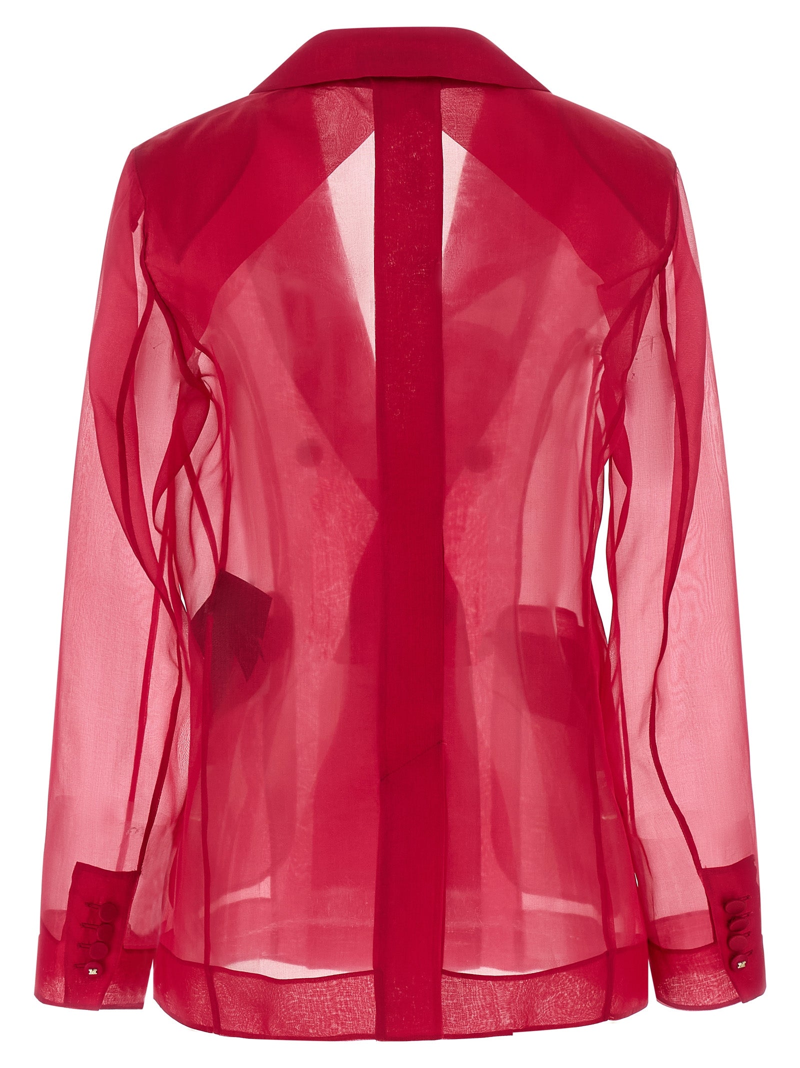 Max Mara Fuchsia Silk Blazer Max Mara