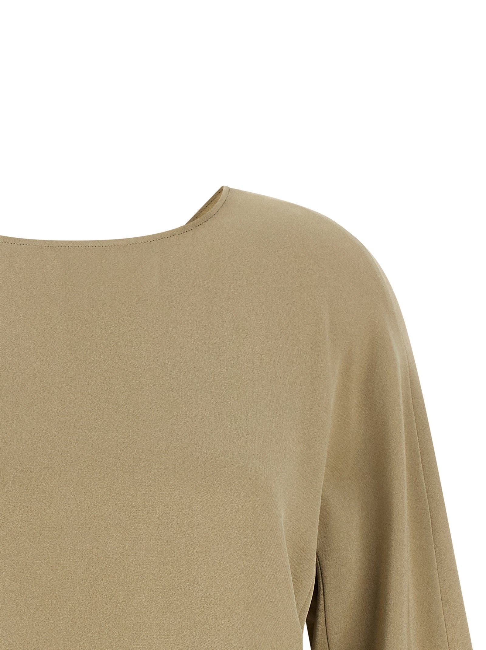 Max Mara Beige Silk Blouse Max Mara