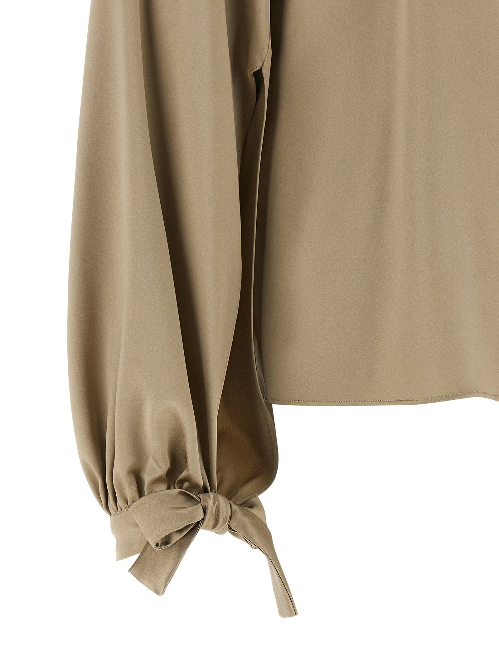 Max Mara Beige Silk Blouse Max Mara