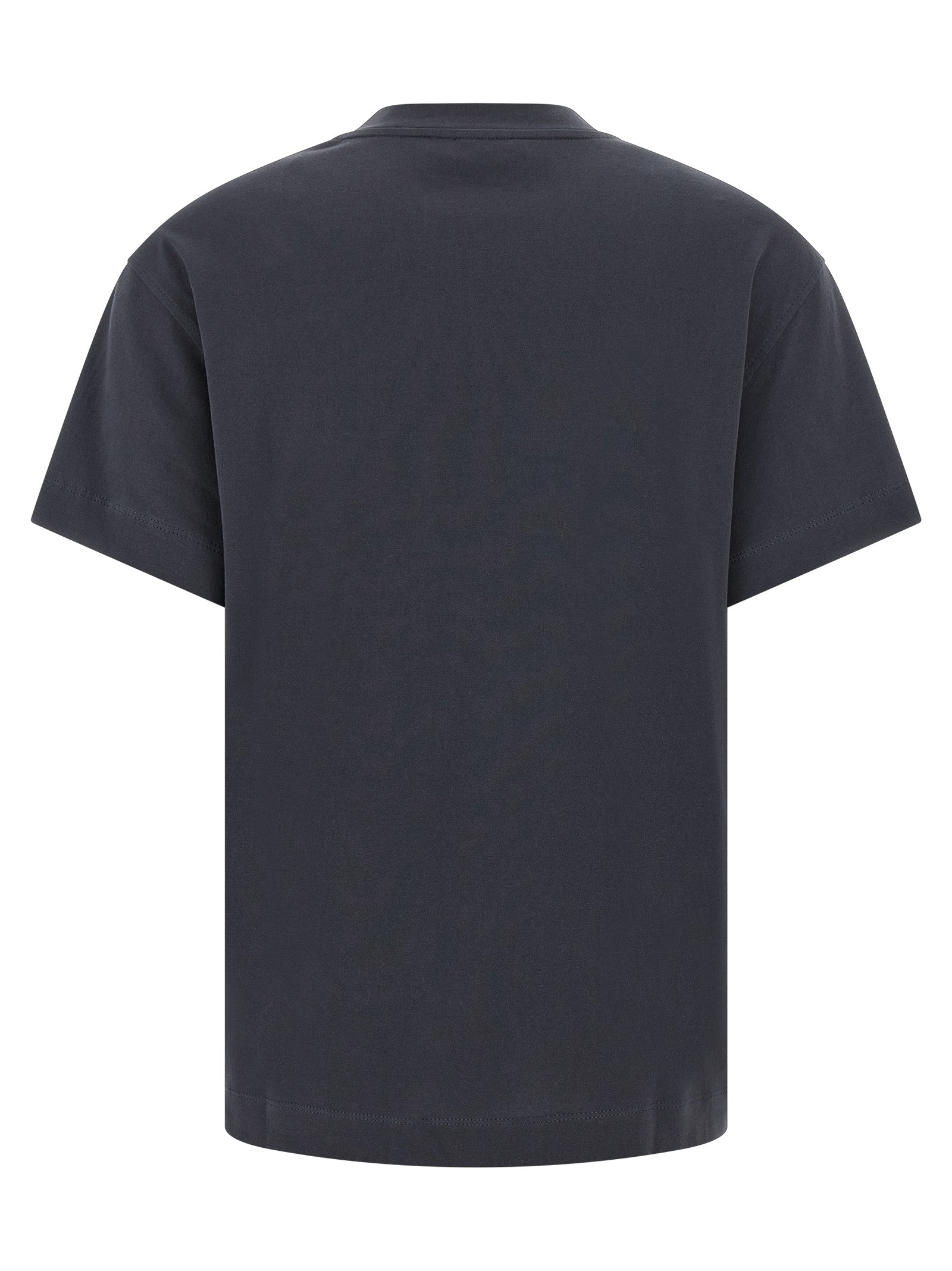 Brunello Cucinelli Blue Cotton T-Shirt Brunello Cucinelli